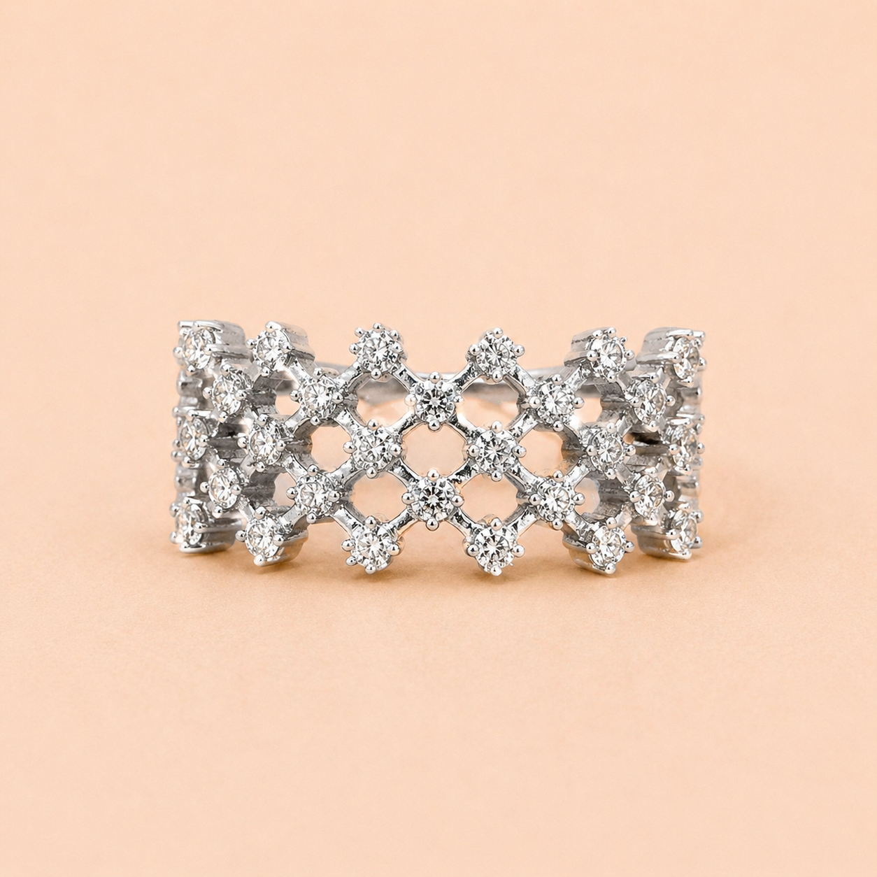 Starlight Diamond Band White Diamond