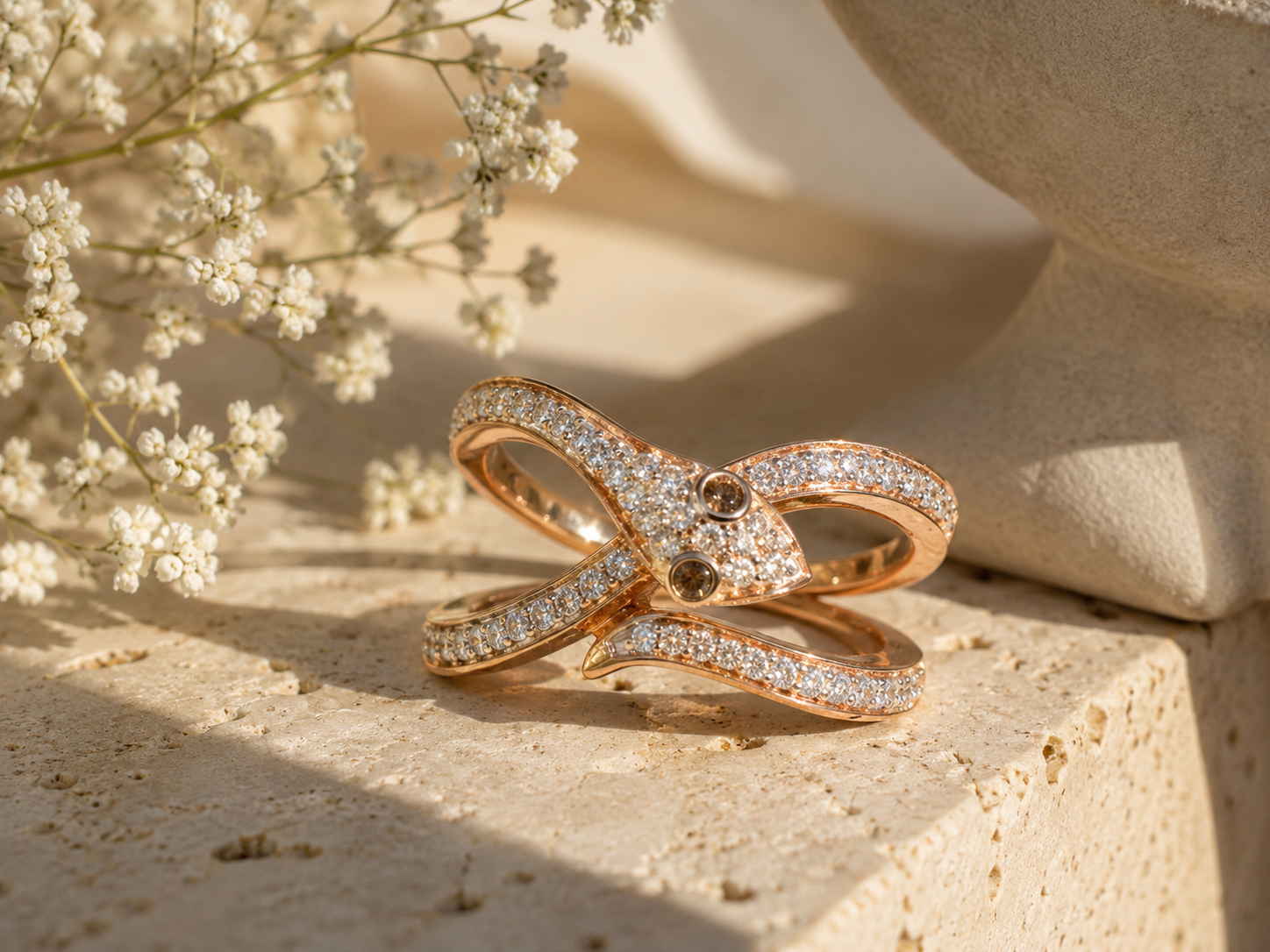 Coco Diamond Snake Ring Coco Diamonds
