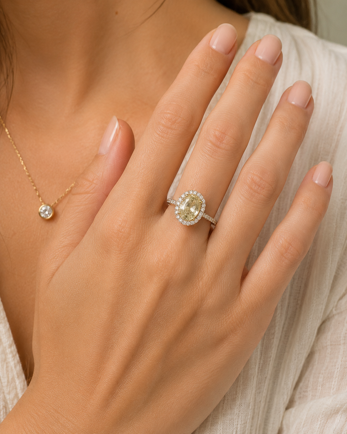 Certified Ivory Oasis Non-Heat Ring