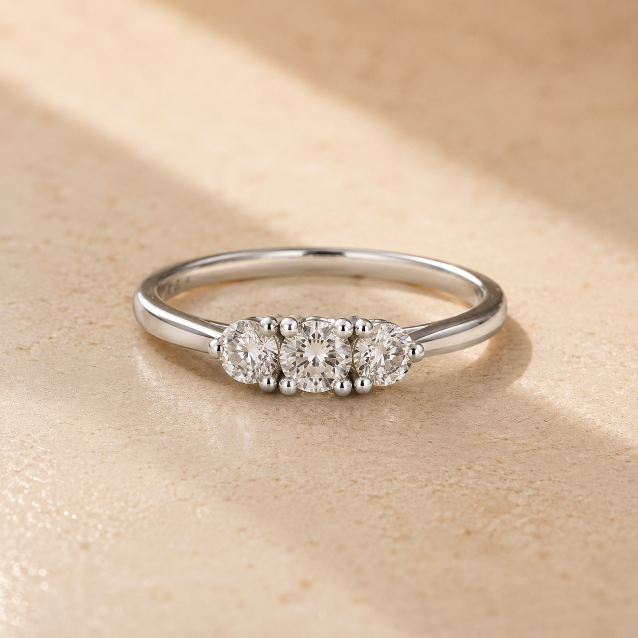 Baby Diamond Ring White Diamond