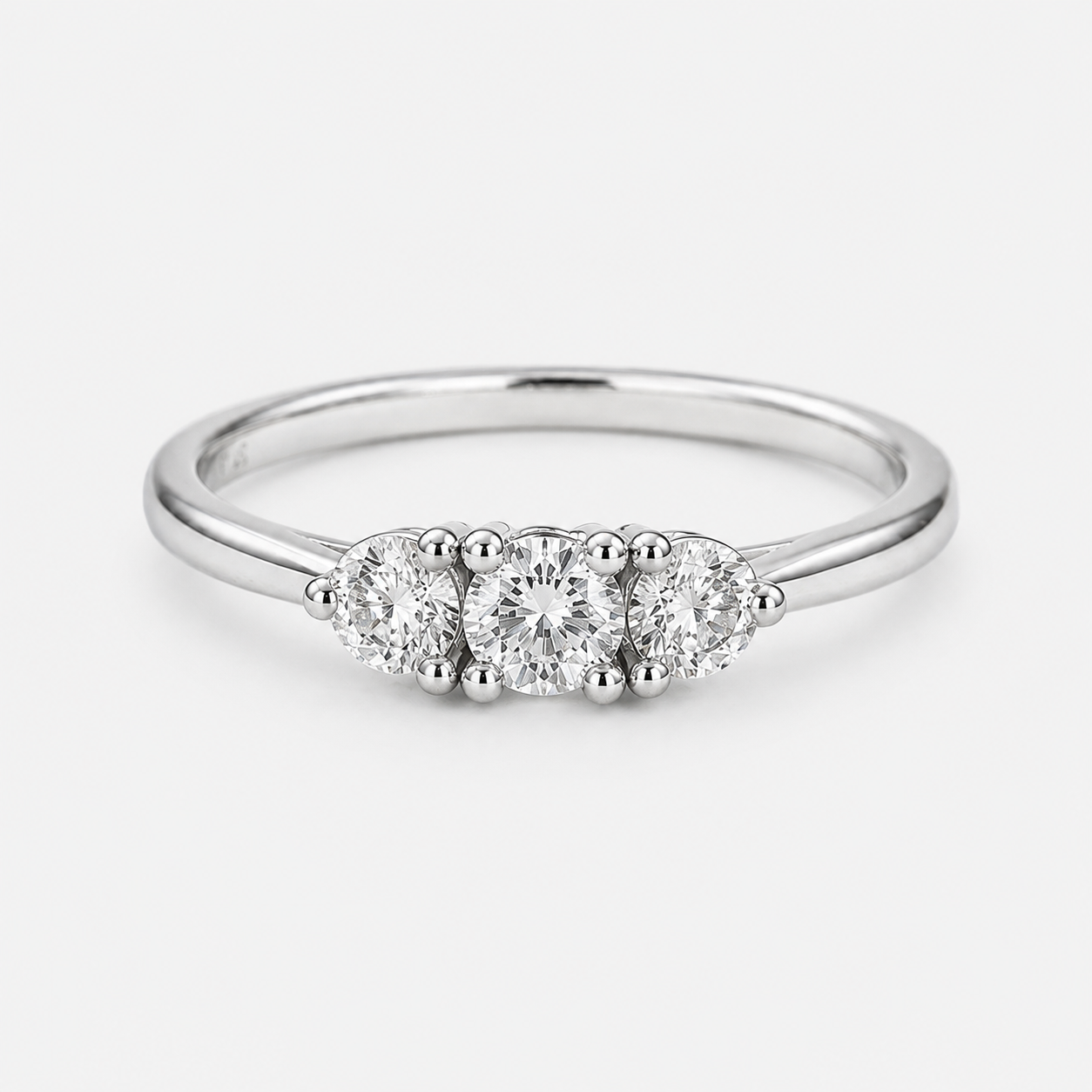 Baby Diamond Ring White Diamond