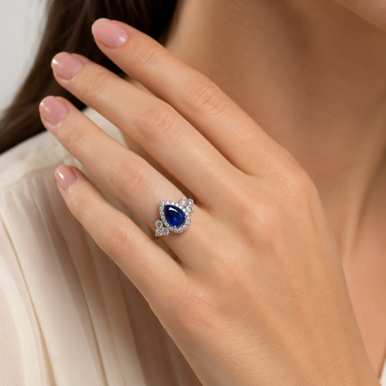 Royalty Ceylon Sapphire Ring Blue Sapphire