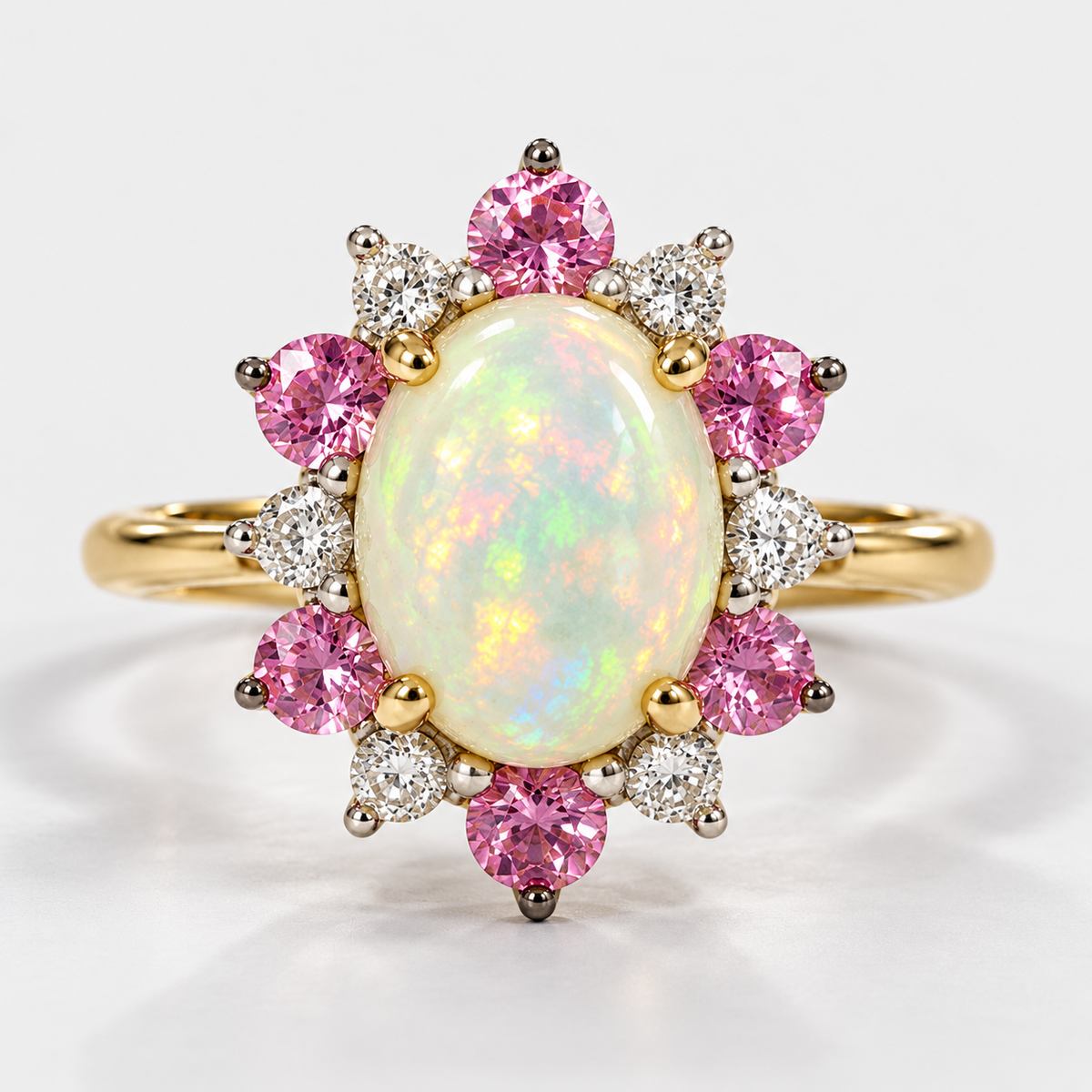 Spring Garden Opal Ring