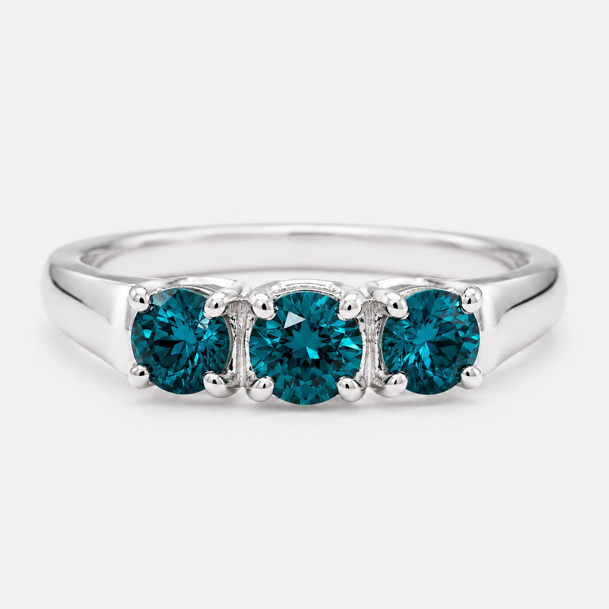 Bold Blue Diamond Stacker blue diamond