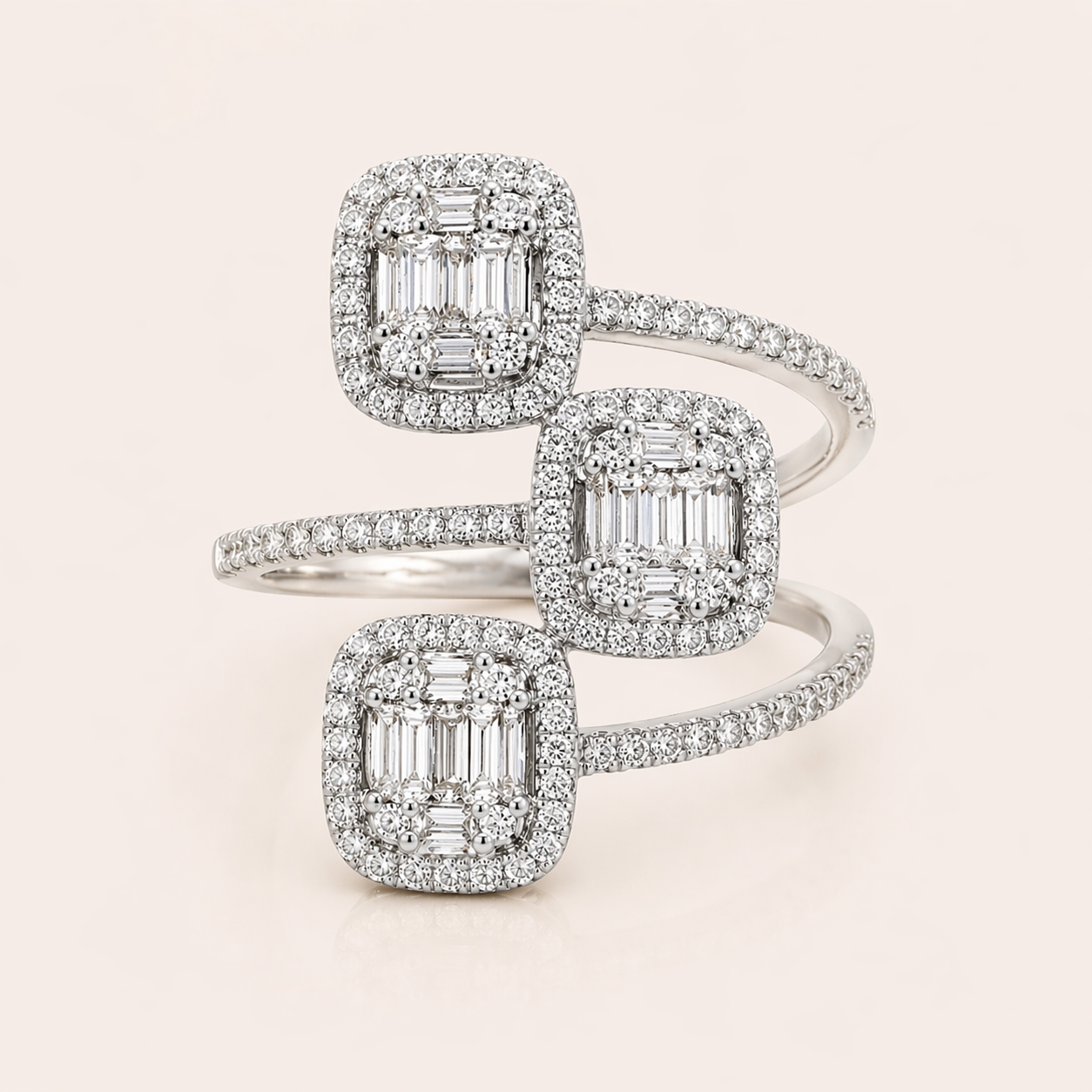 Tiered Legendary Diamond Ring