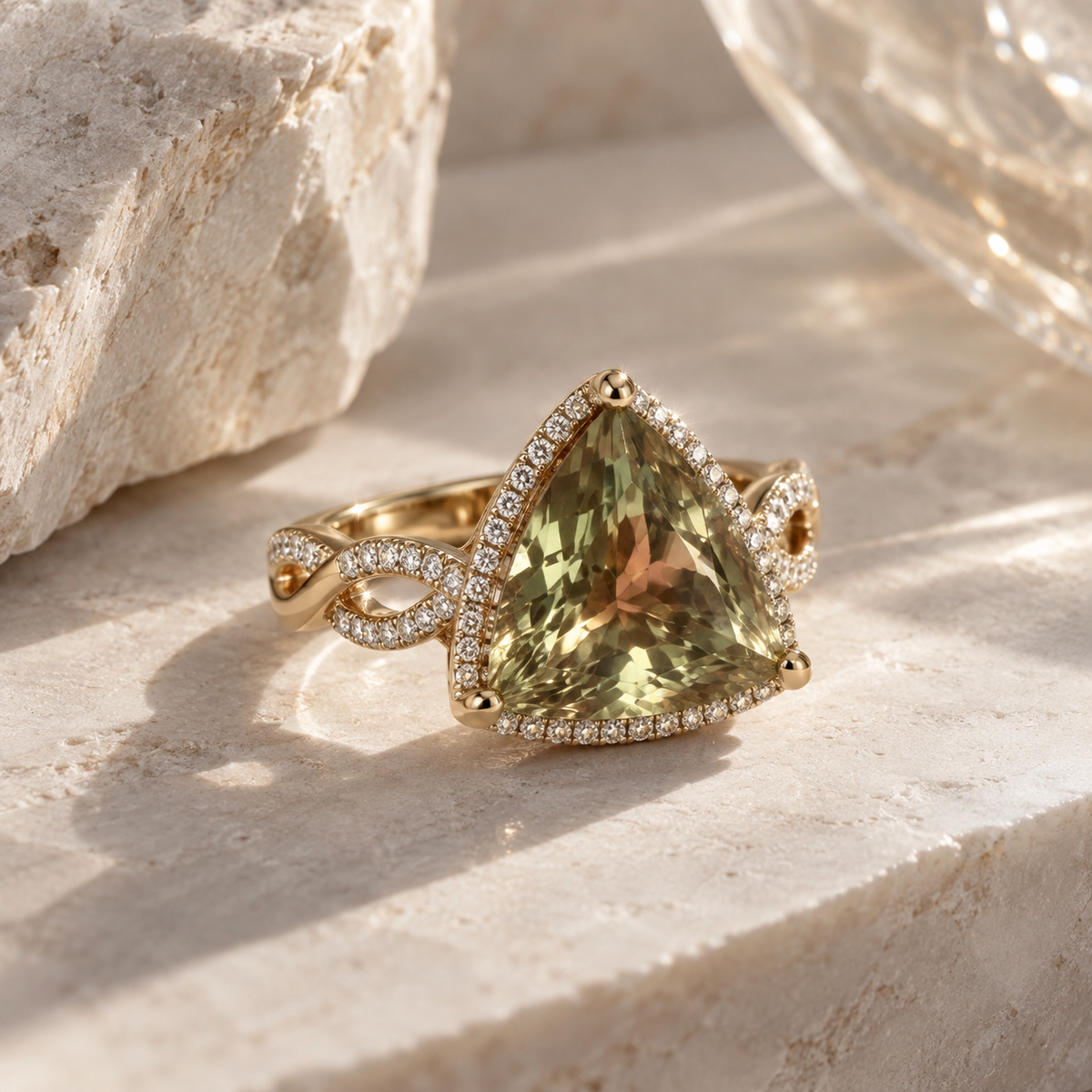 Certified Phantom Trillion Csarite Ring