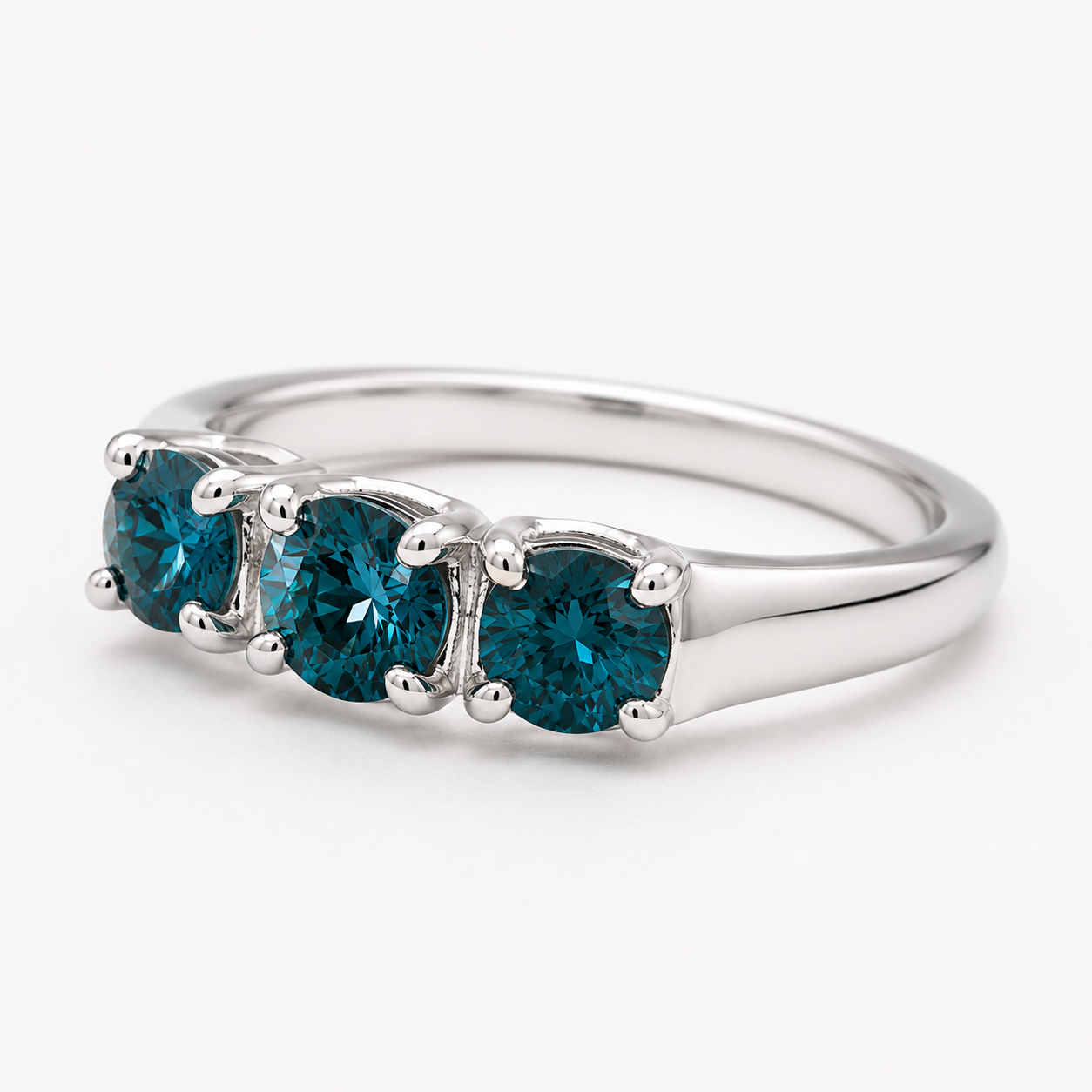 Bold Blue Diamond Stacker blue diamond