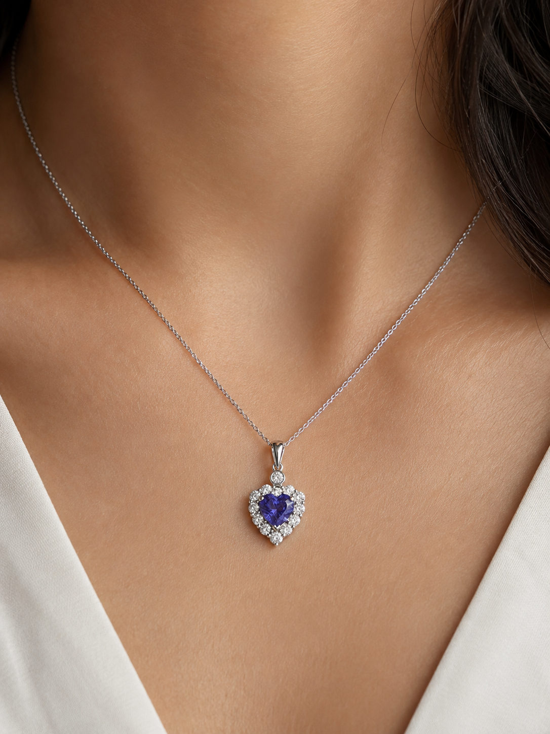 Certified Violet Dream Non-Heat Necklace
