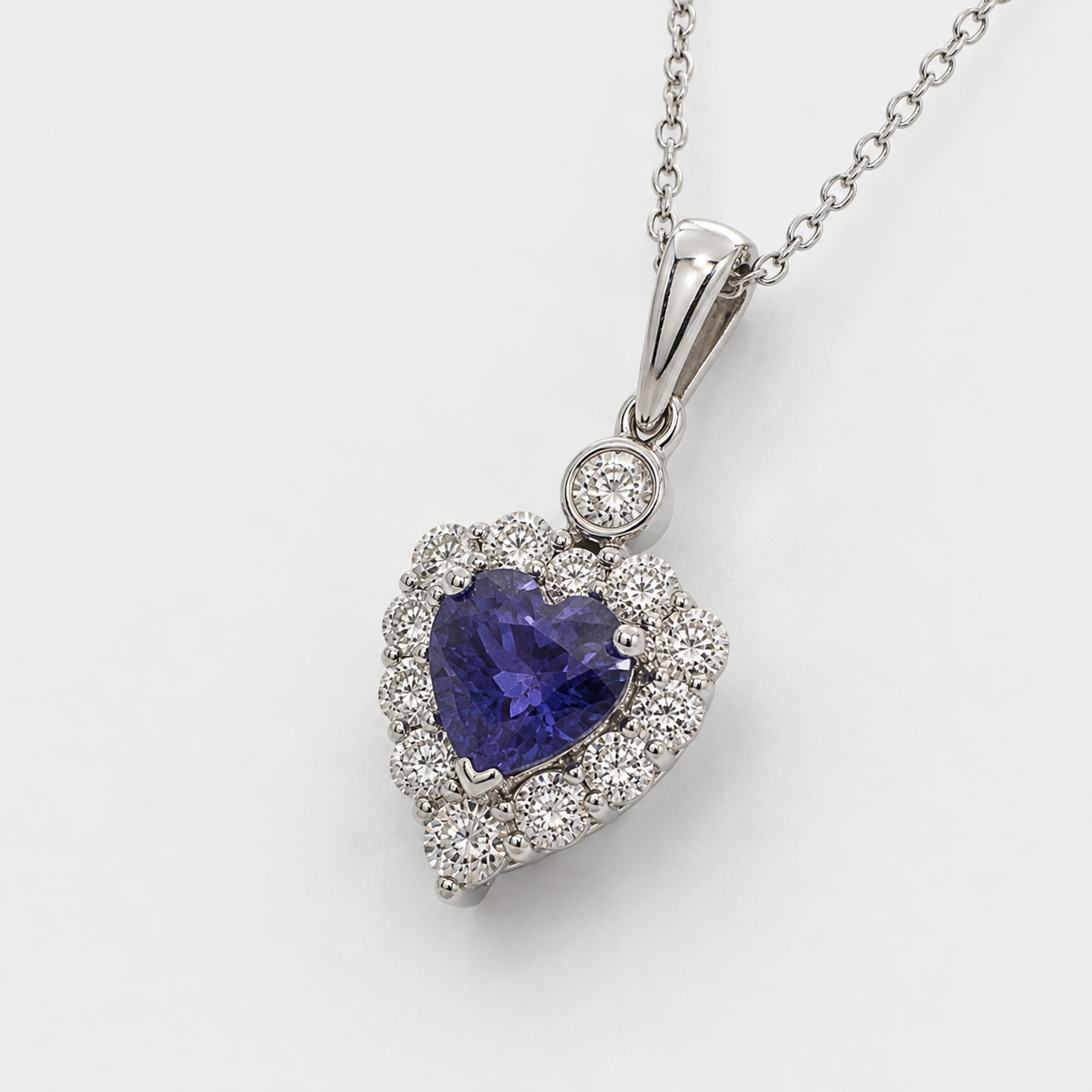 Certified Violet Dream Non-Heat Necklace
