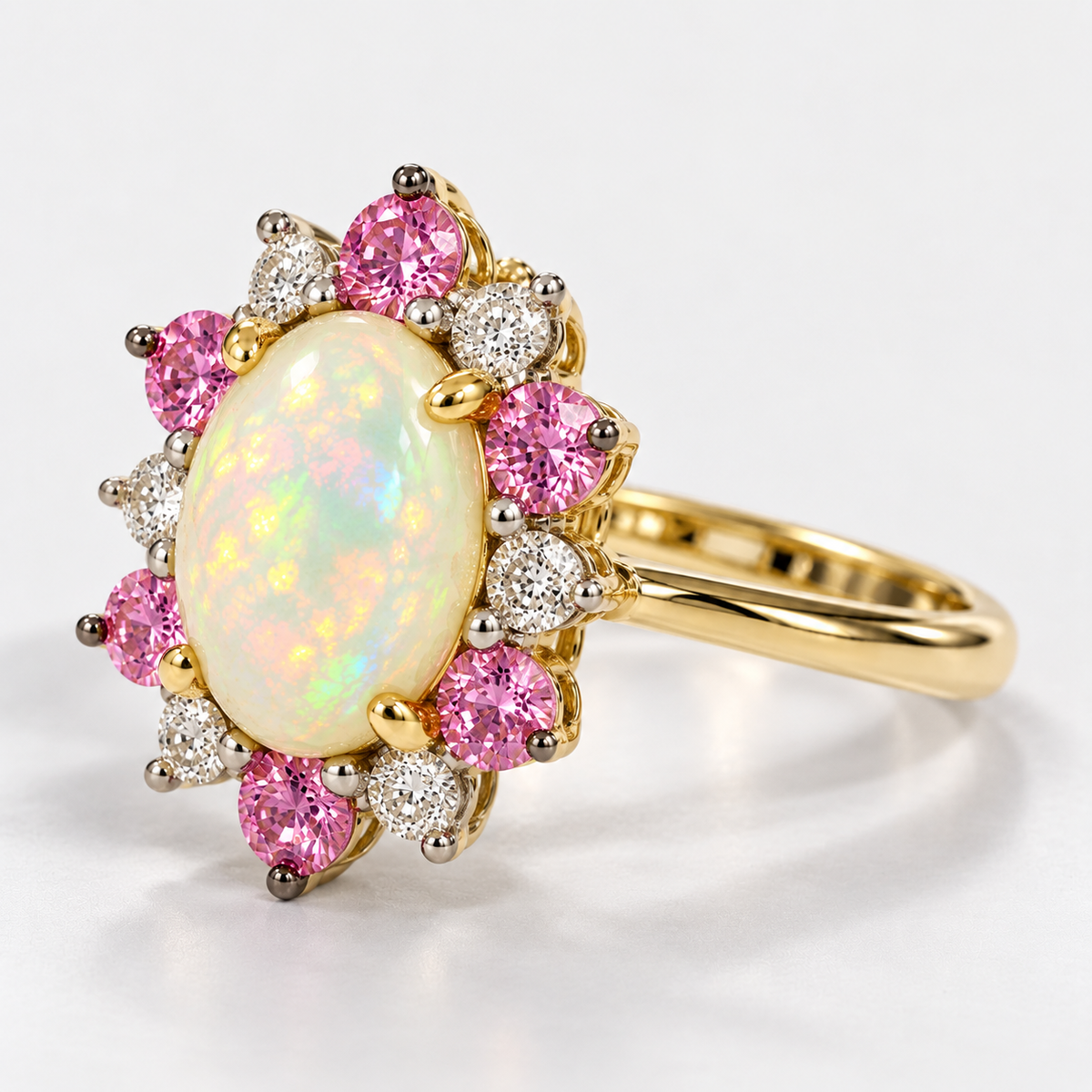 Spring Garden Opal Ring