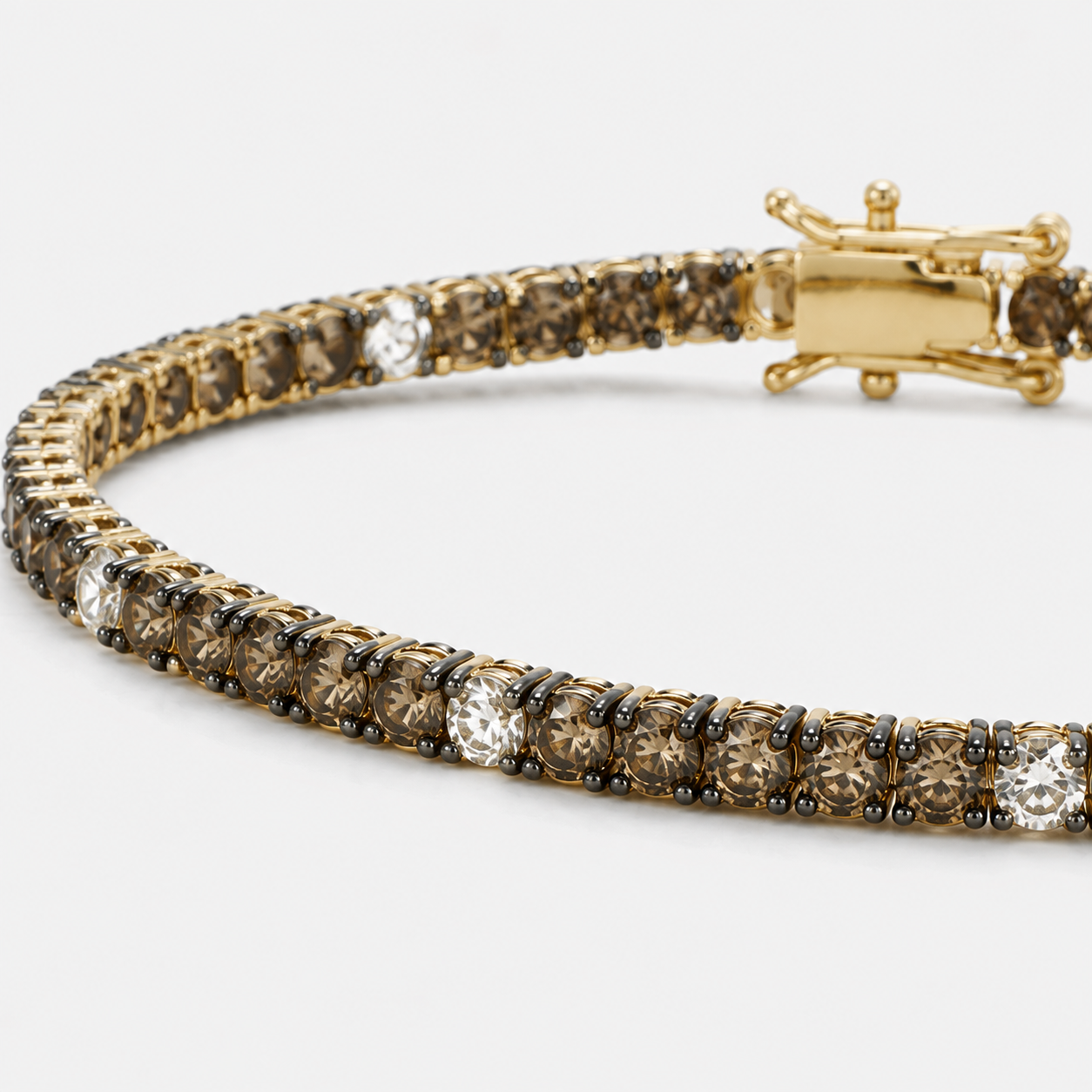 Coco & White Diamond Tennis Bracelet Coco Diamonds