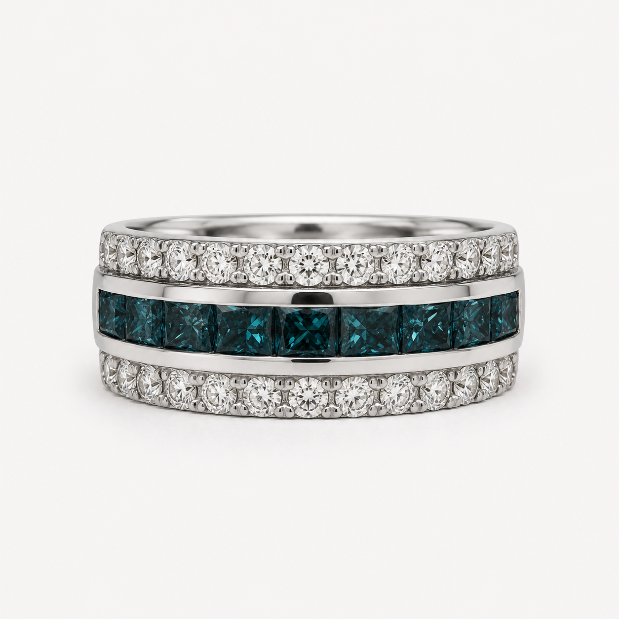 1.60 CTW Blue Diamond Legendary Ring blue diamond