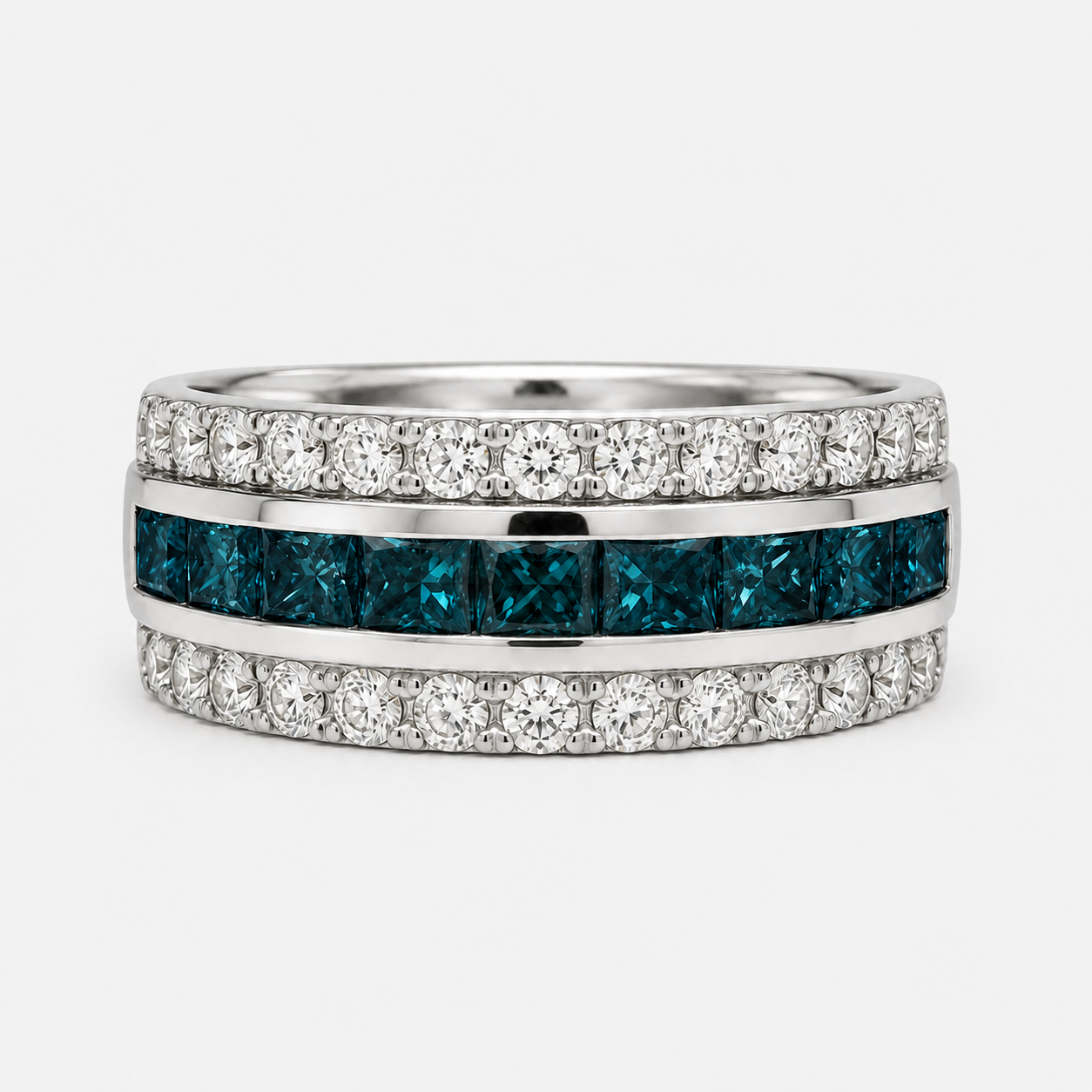 1.60 CTW Blue Diamond Legendary Ring blue diamond