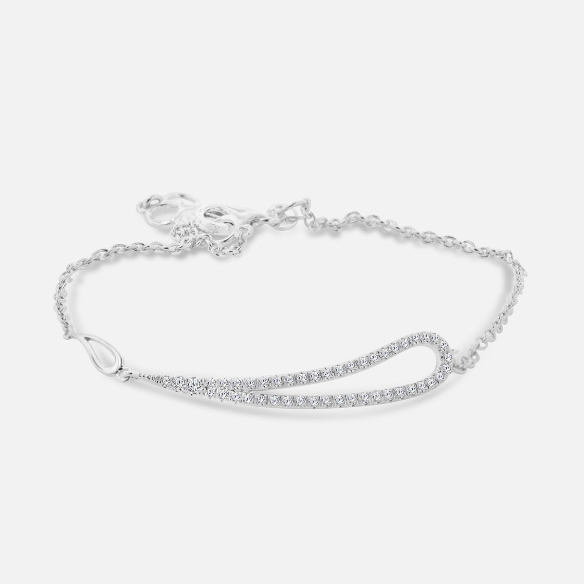 Diamond Fashion Bracelet White Diamond