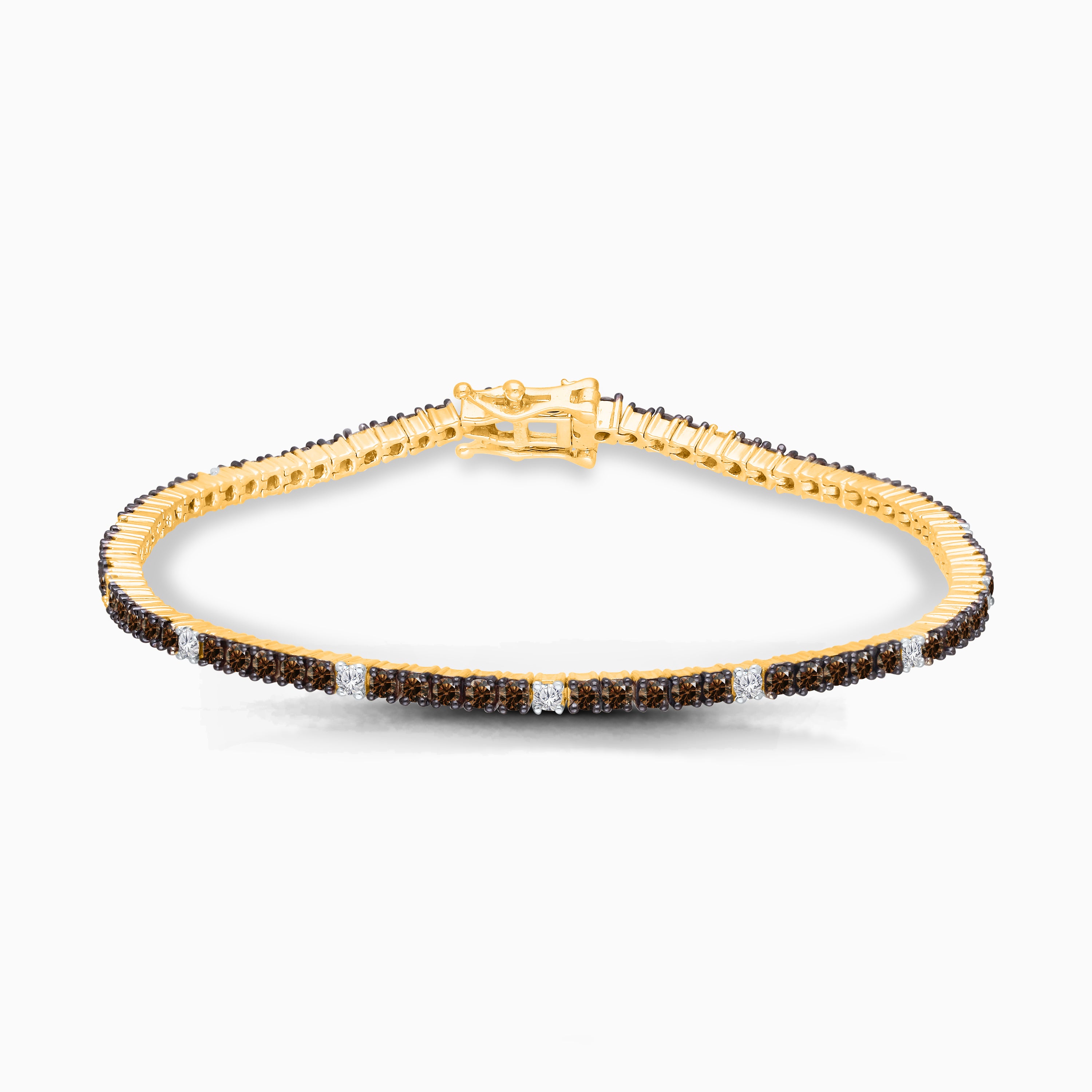 Coco & White Diamond Tennis Bracelet