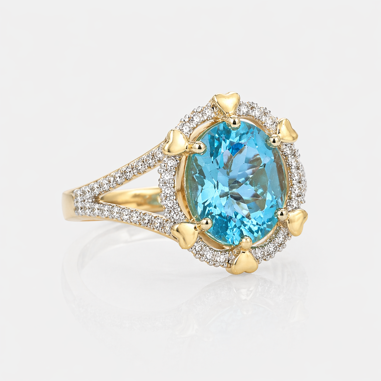 Lead to Your Heart Blue Topaz Ring BLUE TOPAZ