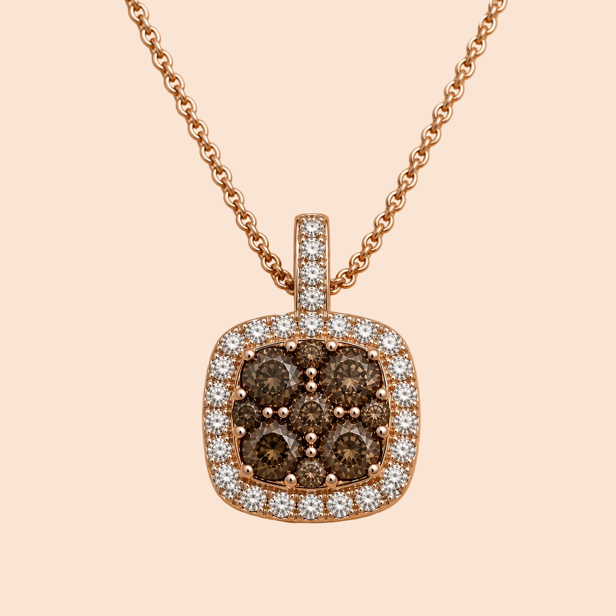 Coco Diamond Mosaic Pendant Coco Diamonds