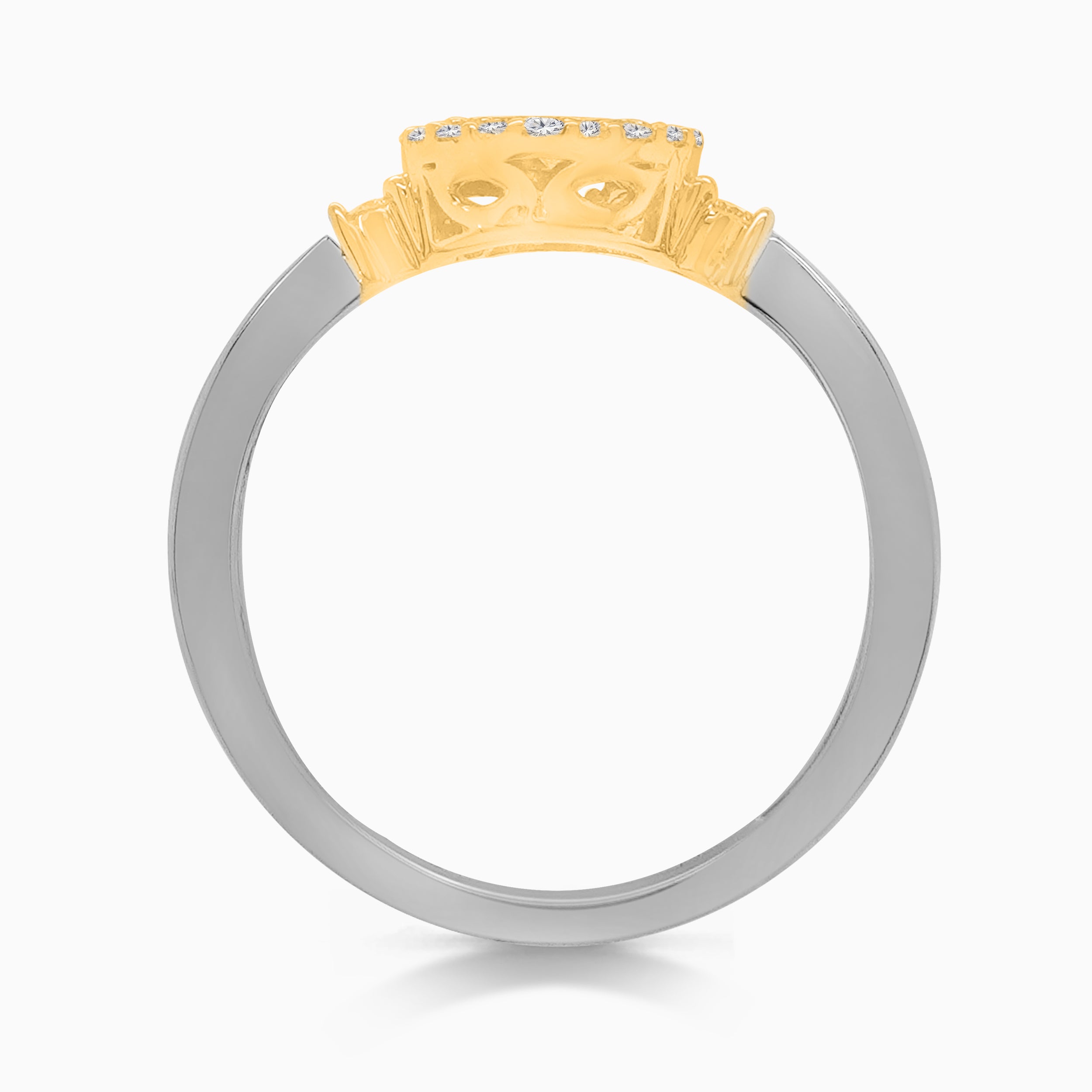 Ray of Sunshine Cluster Ring