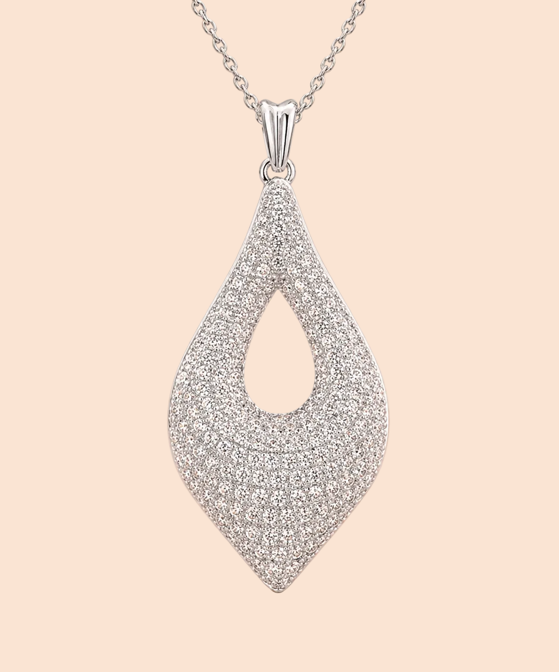 Regal Diamond Pendant White Diamond