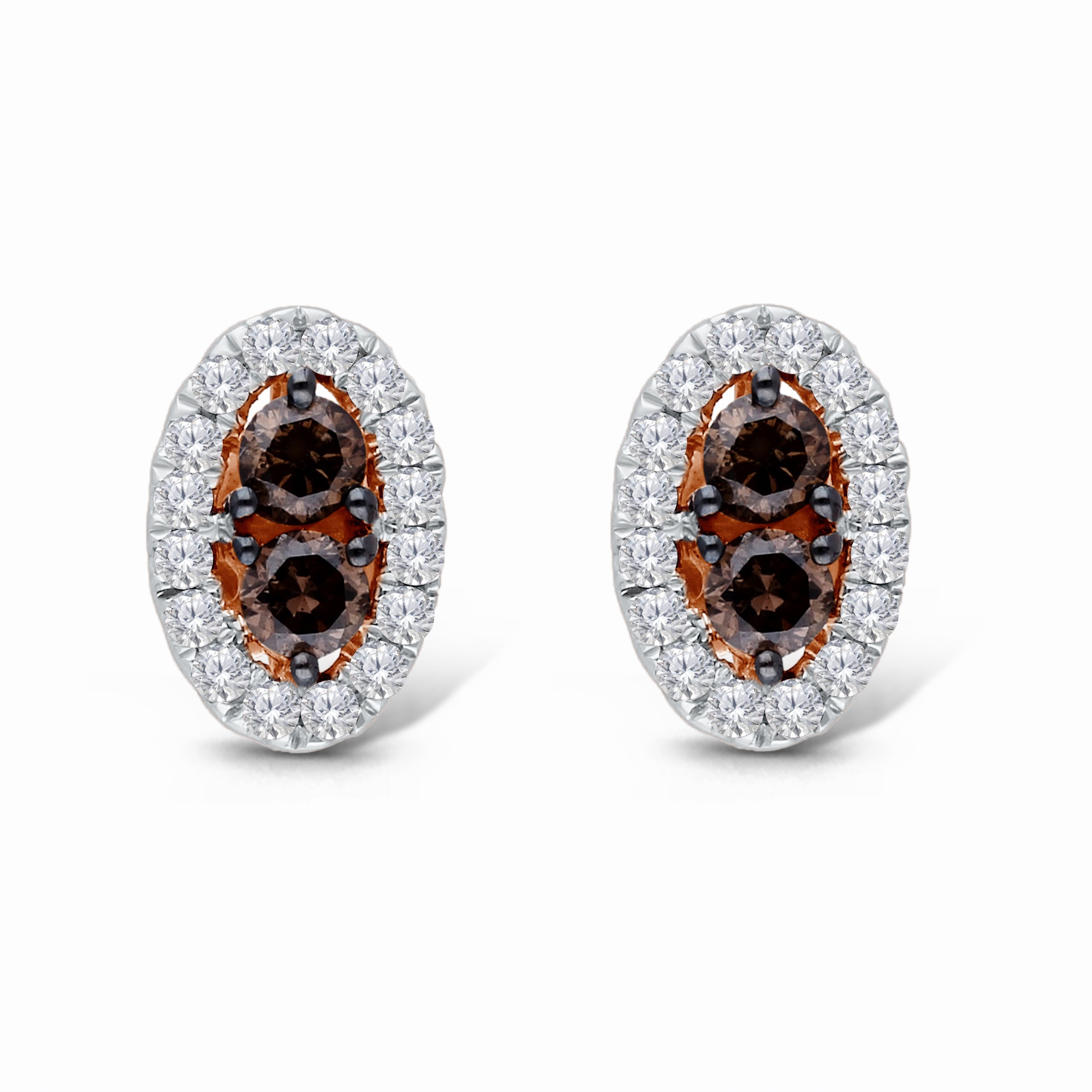 Dual Coco Diamond Studs