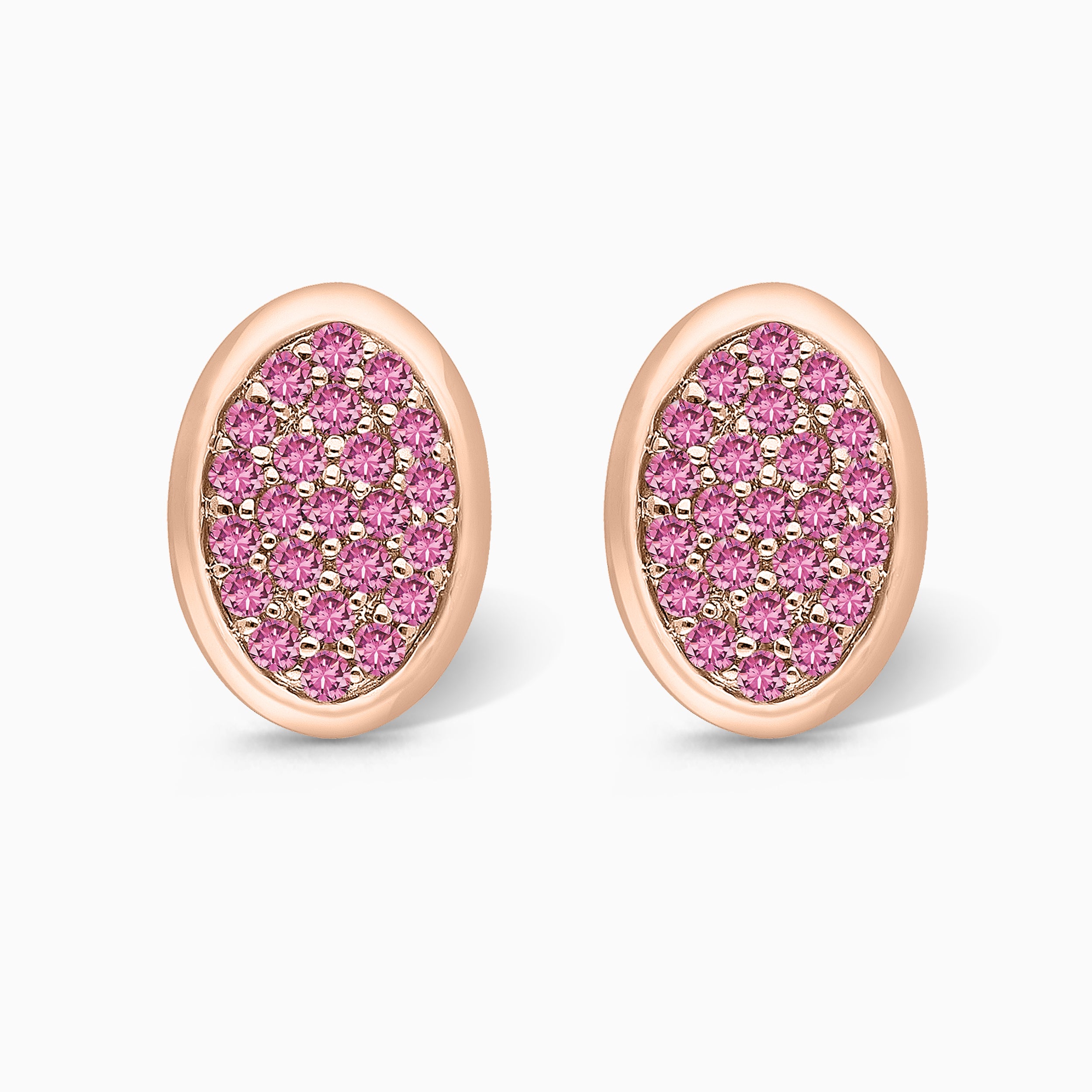 Luminata Pink Sapphire Studs
