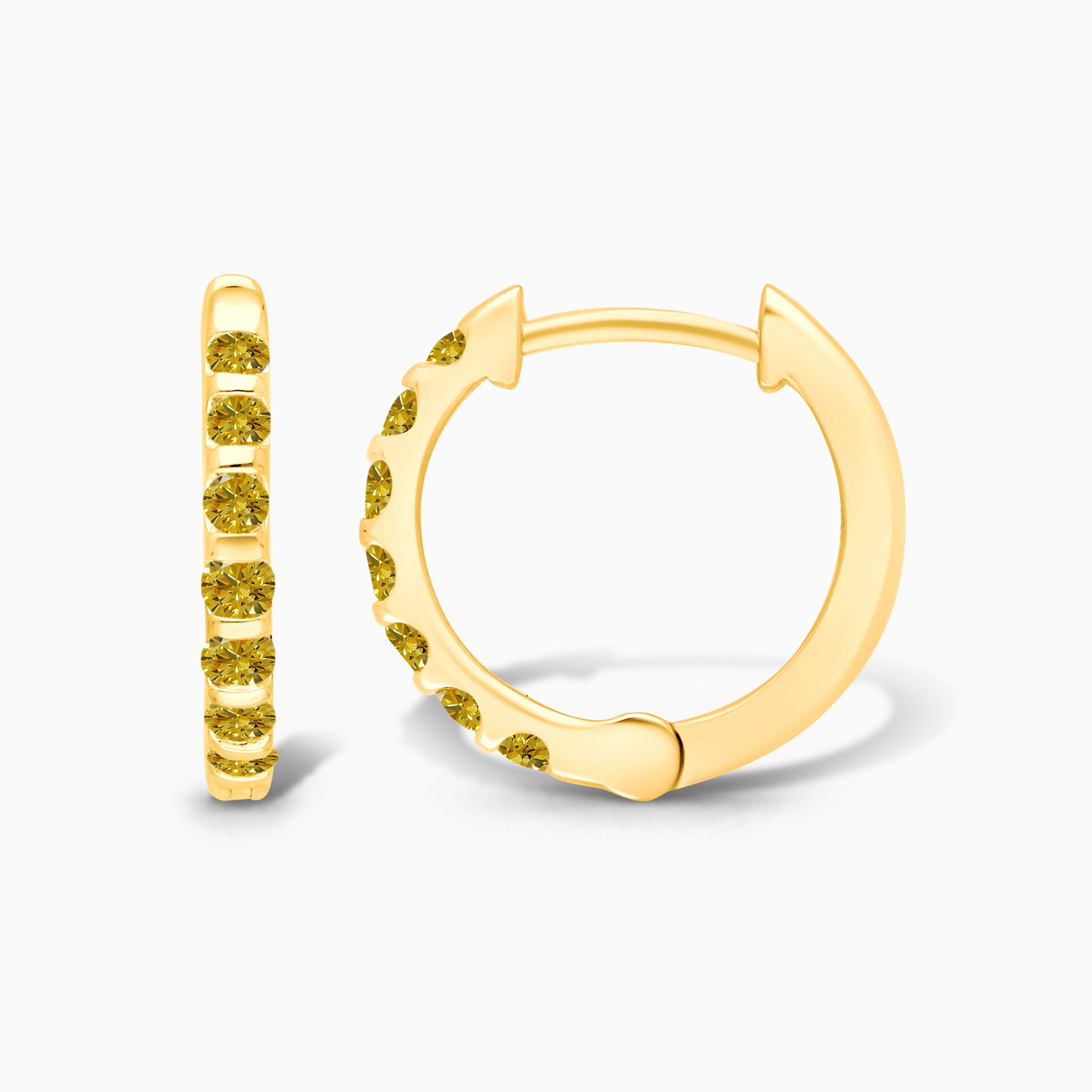Bubble Yellow Diamond Huggies