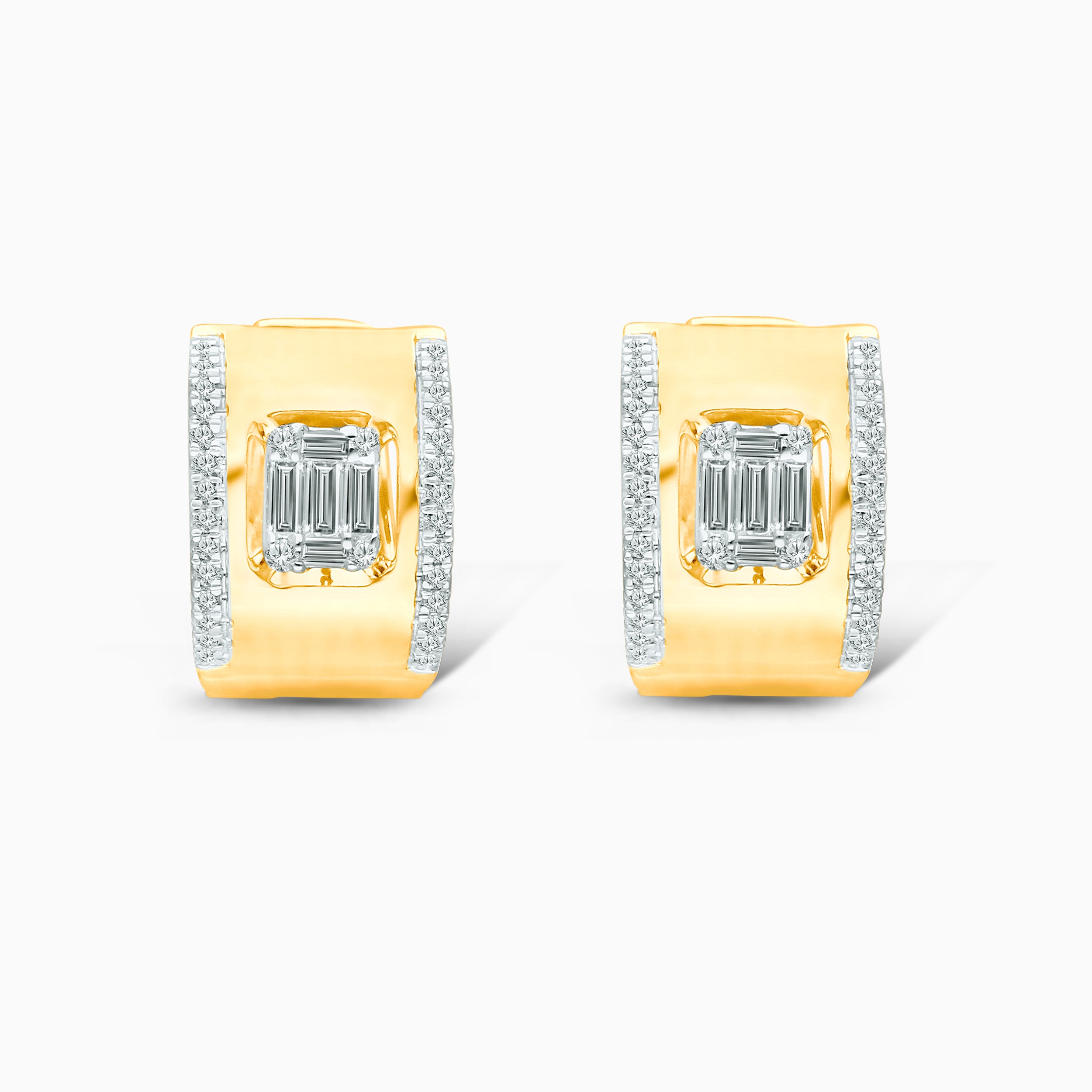 White Diamond Shield Huggies