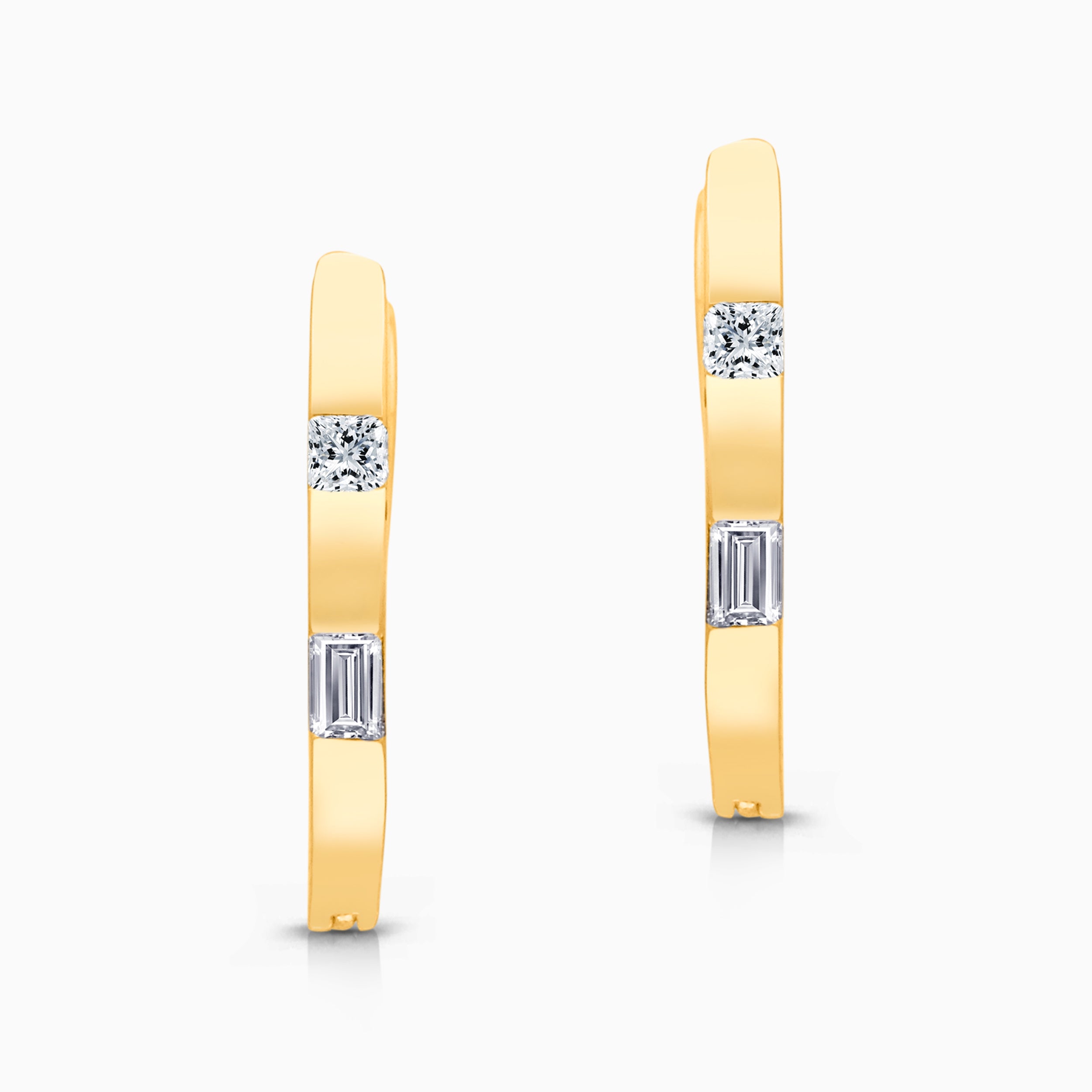 Duo Diamond Huggies