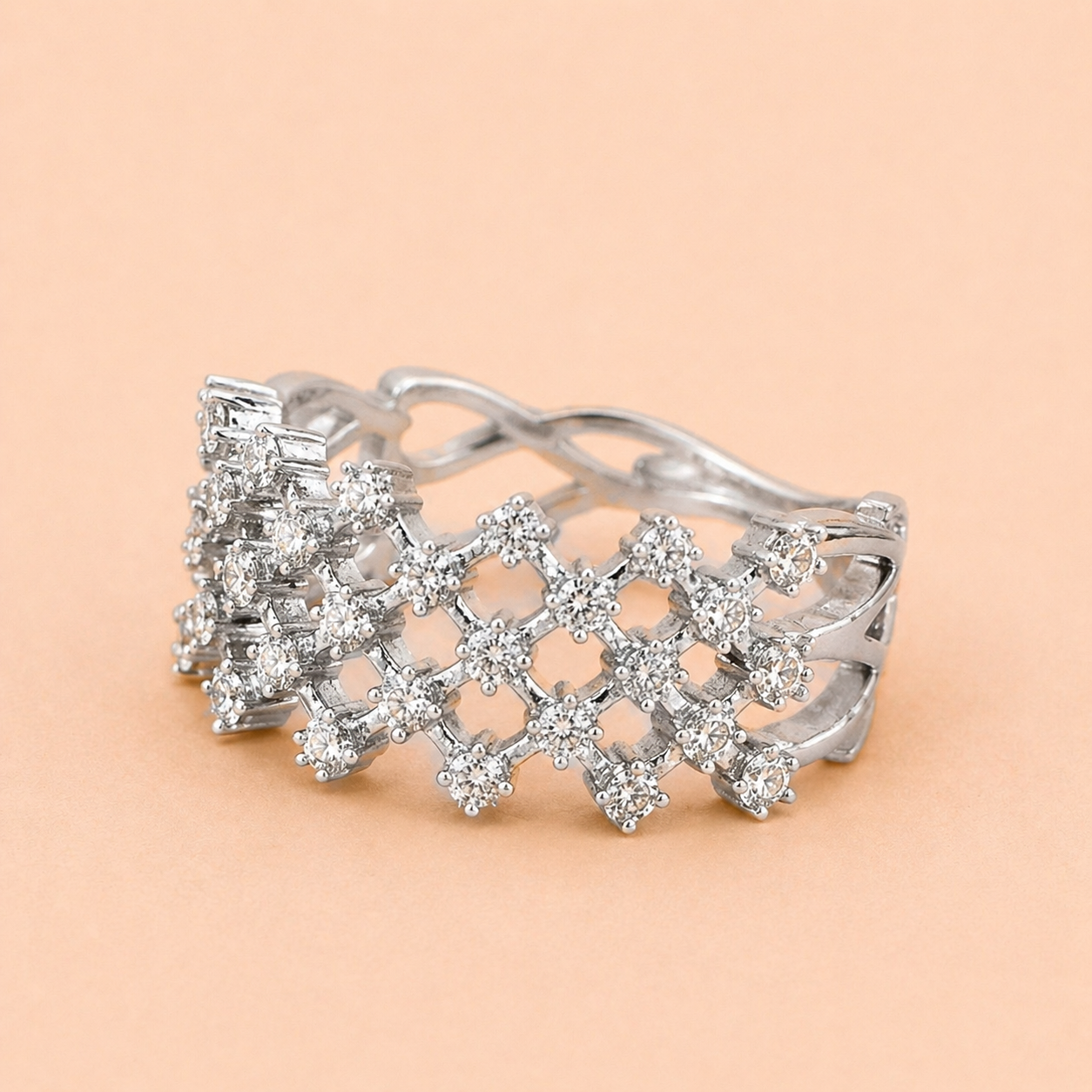 Starlight Diamond Band White Diamond