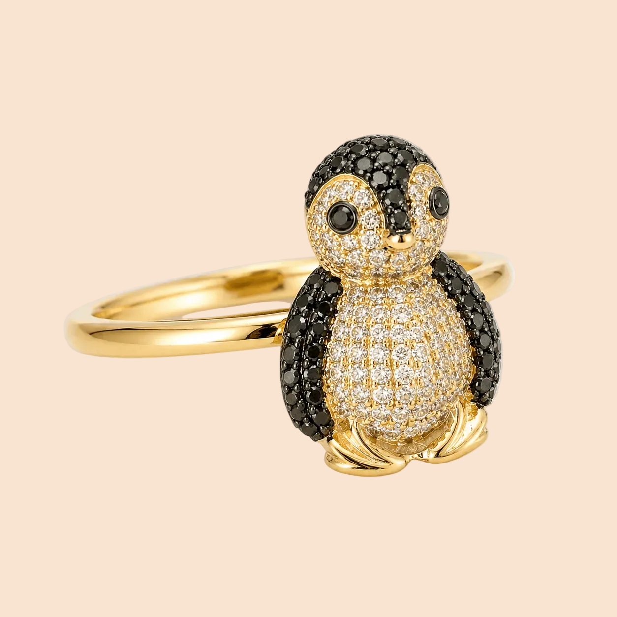 Diamond Penguin Ring KALLATI
