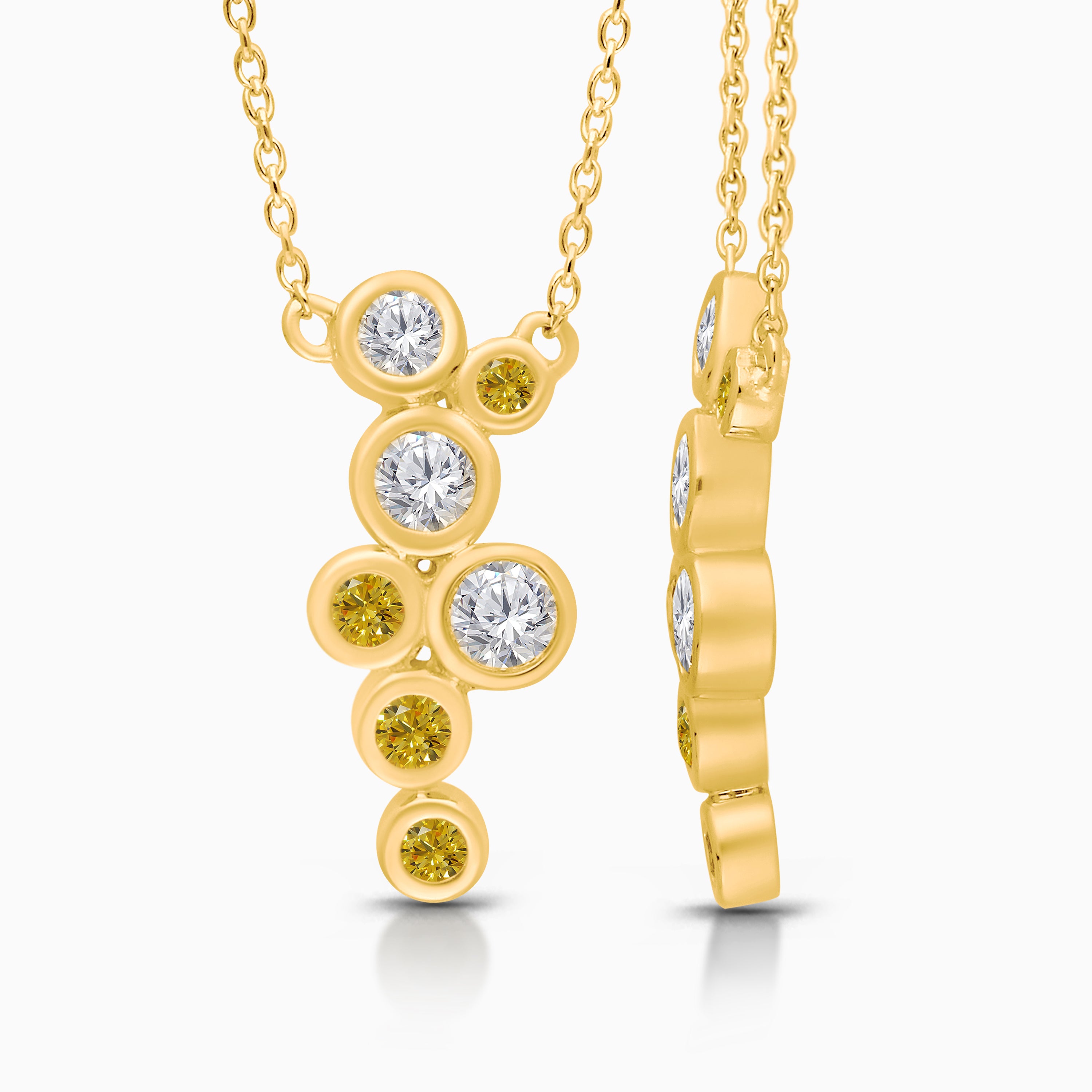 Bright Bubbles Diamond Necklace