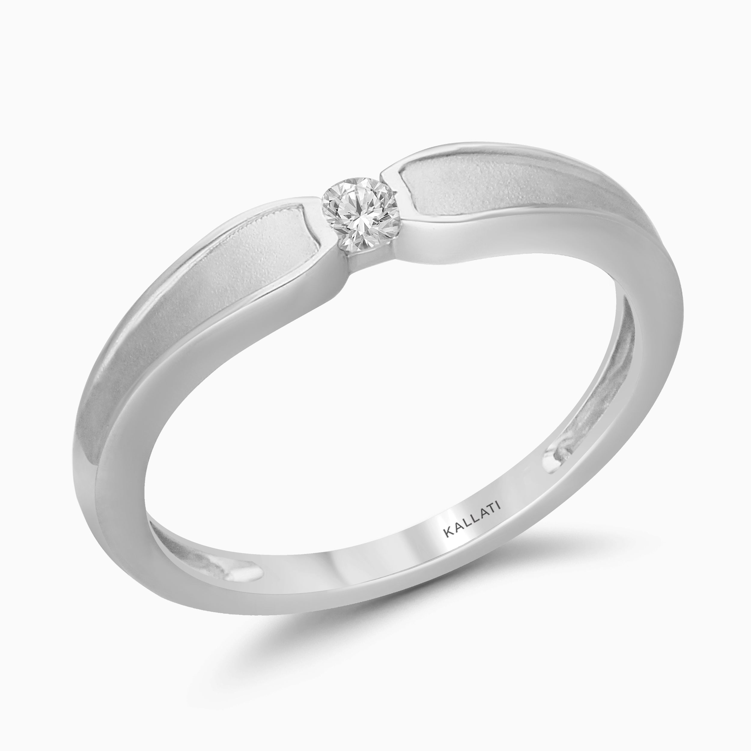 Men's Diamond Tension Ring
