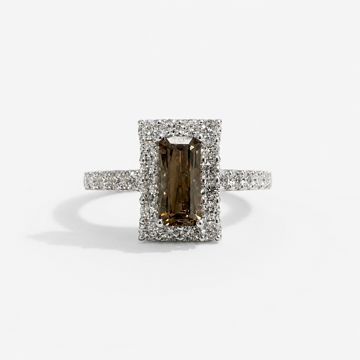 Tapered Baguette Alexandrite Ring Alexandrite