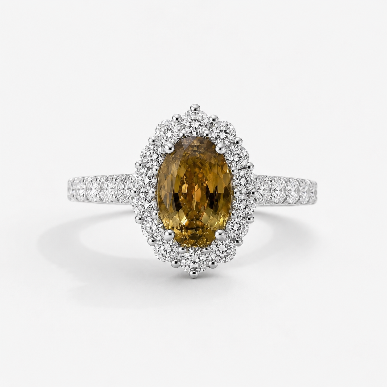 Oval Enchantress Alexandrite Ring Alexandrite