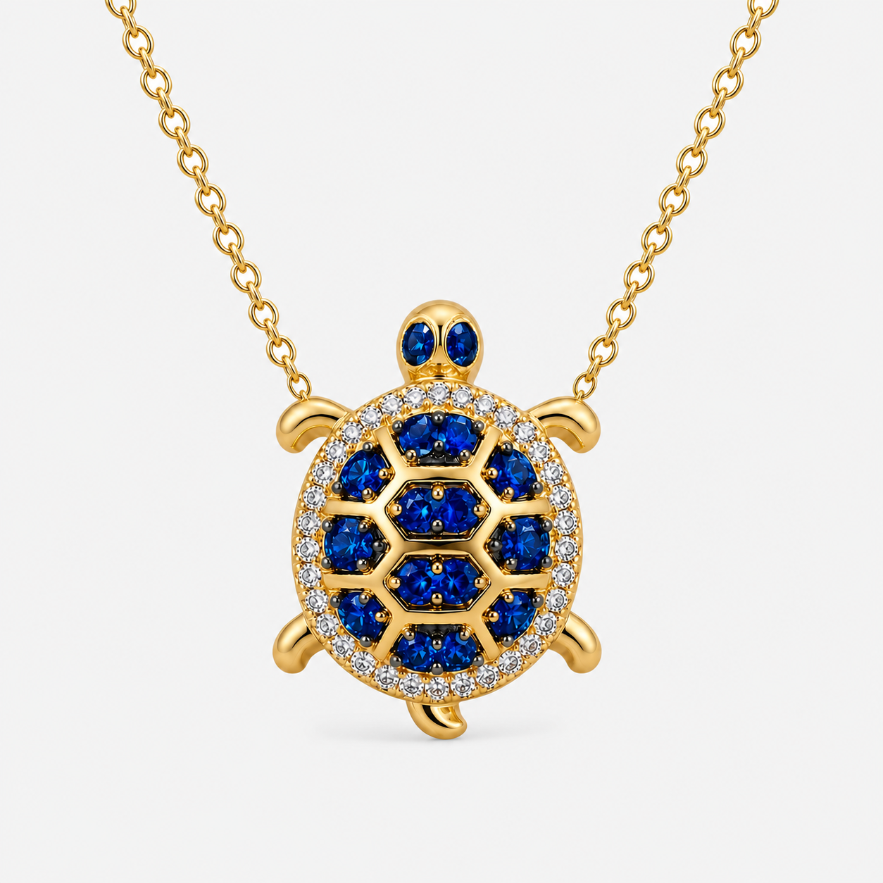Sapphire Tortoise Necklace Legacy Of The Wild