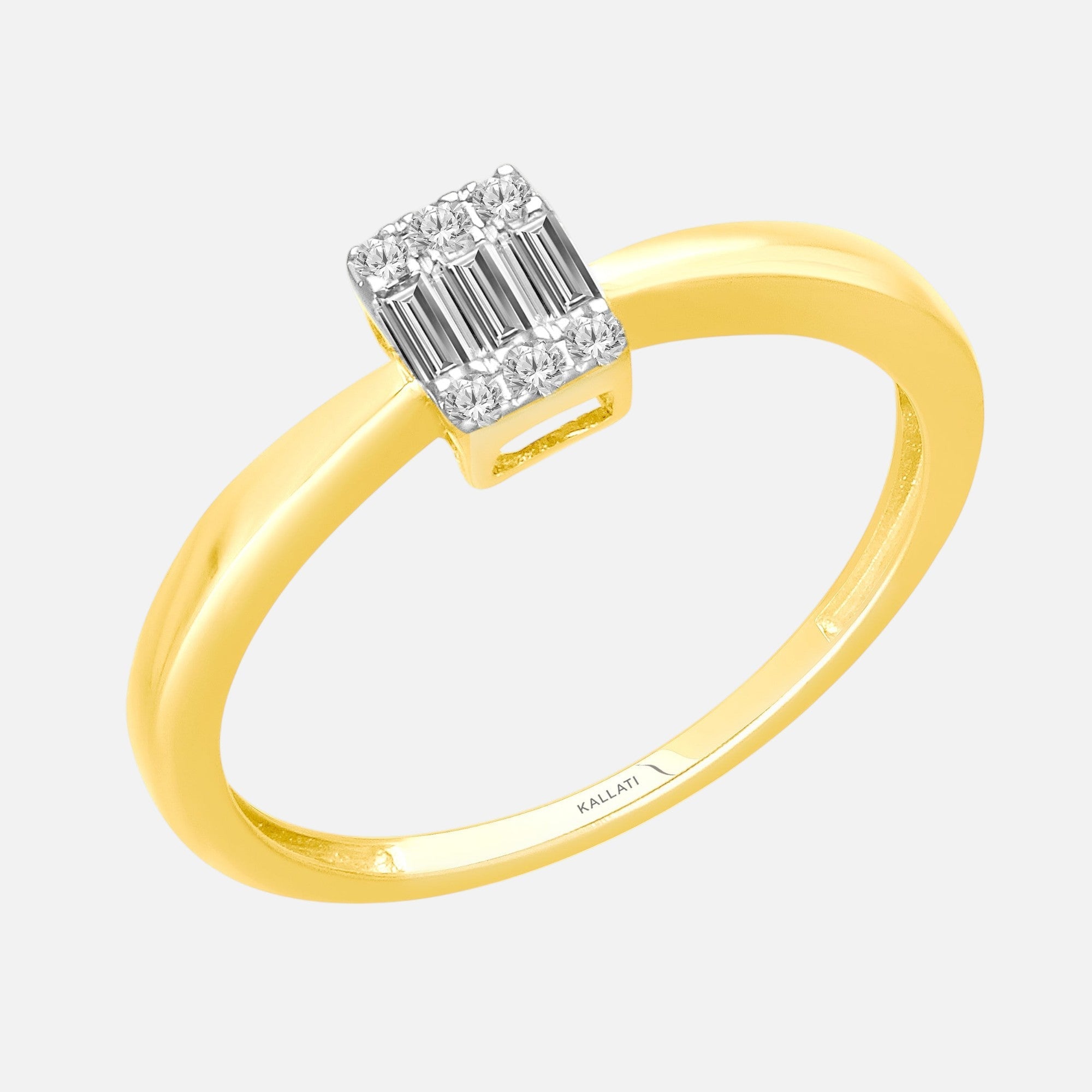 Yellow Gold Diamond legendary Ring LEGENDARY