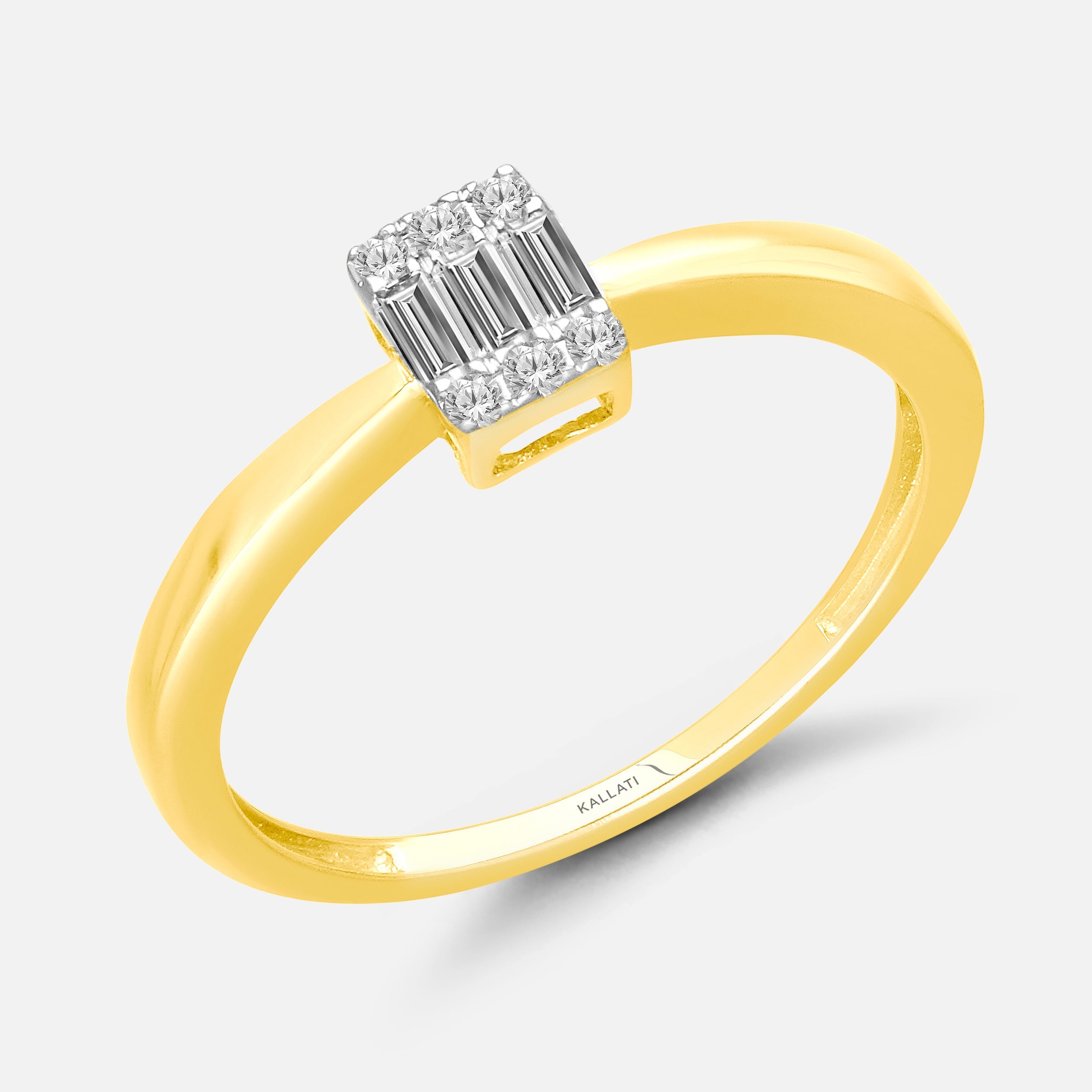 Yellow Gold Diamond legendary Ring LEGENDARY