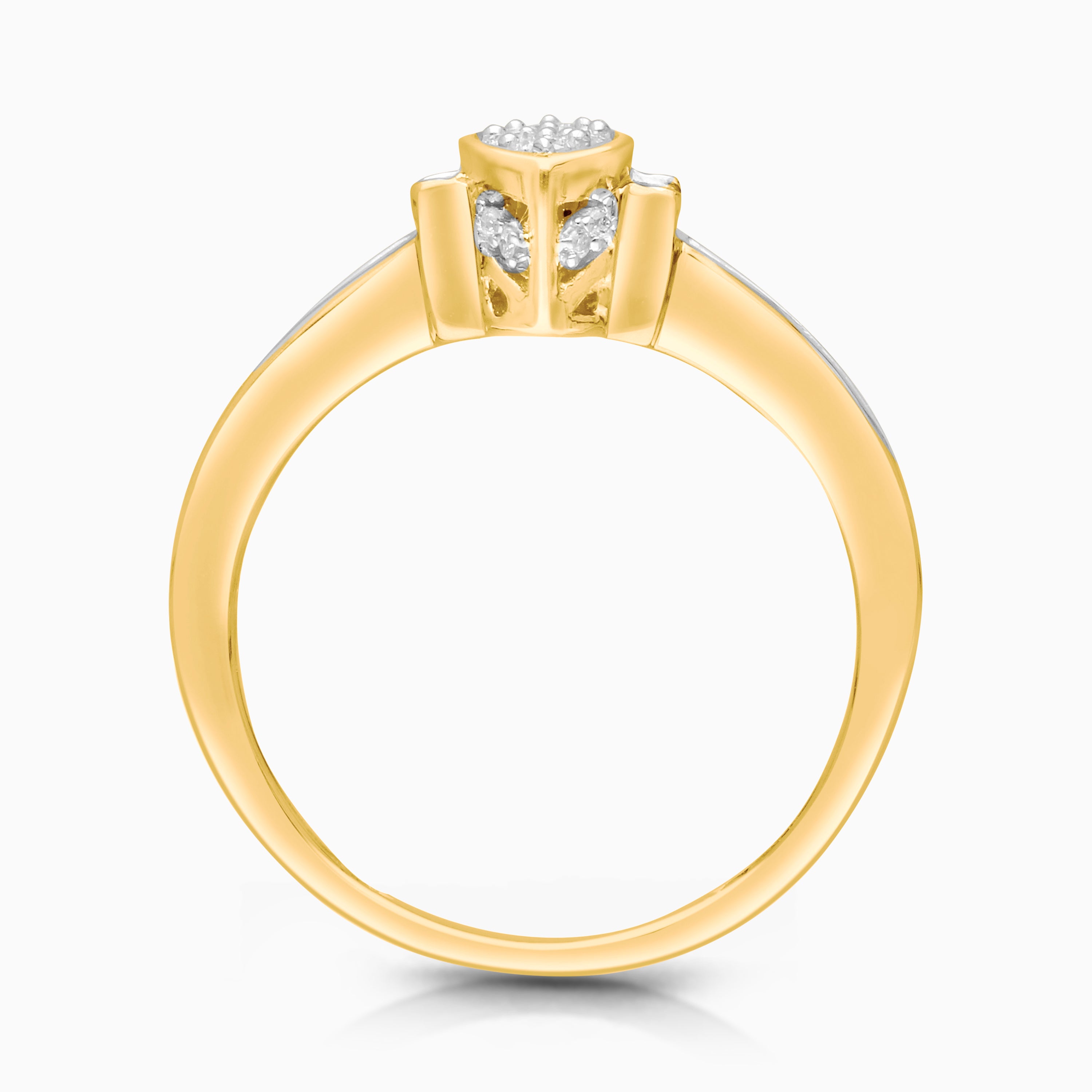 Mosaic Marquise Diamond Ring