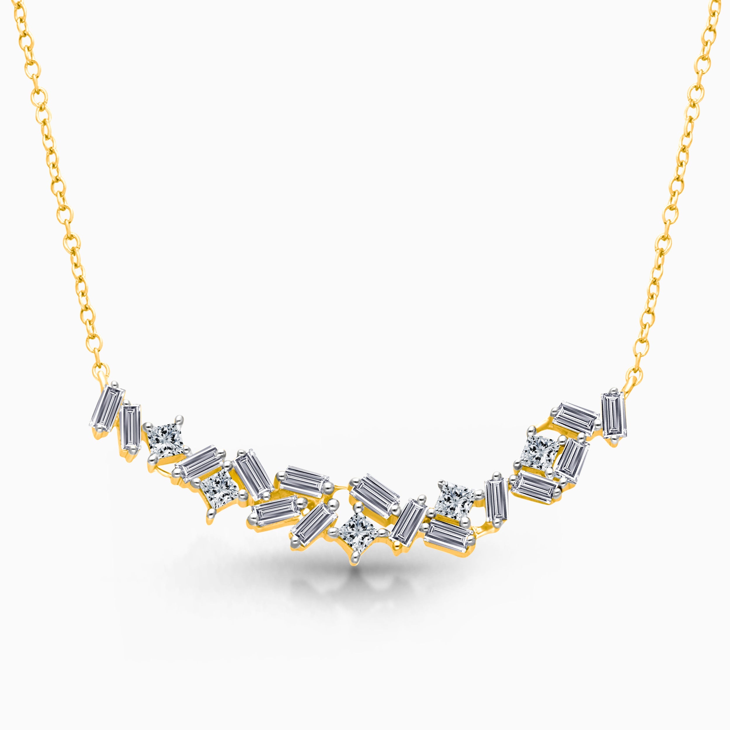 Cluster Legendary Diamond Necklace