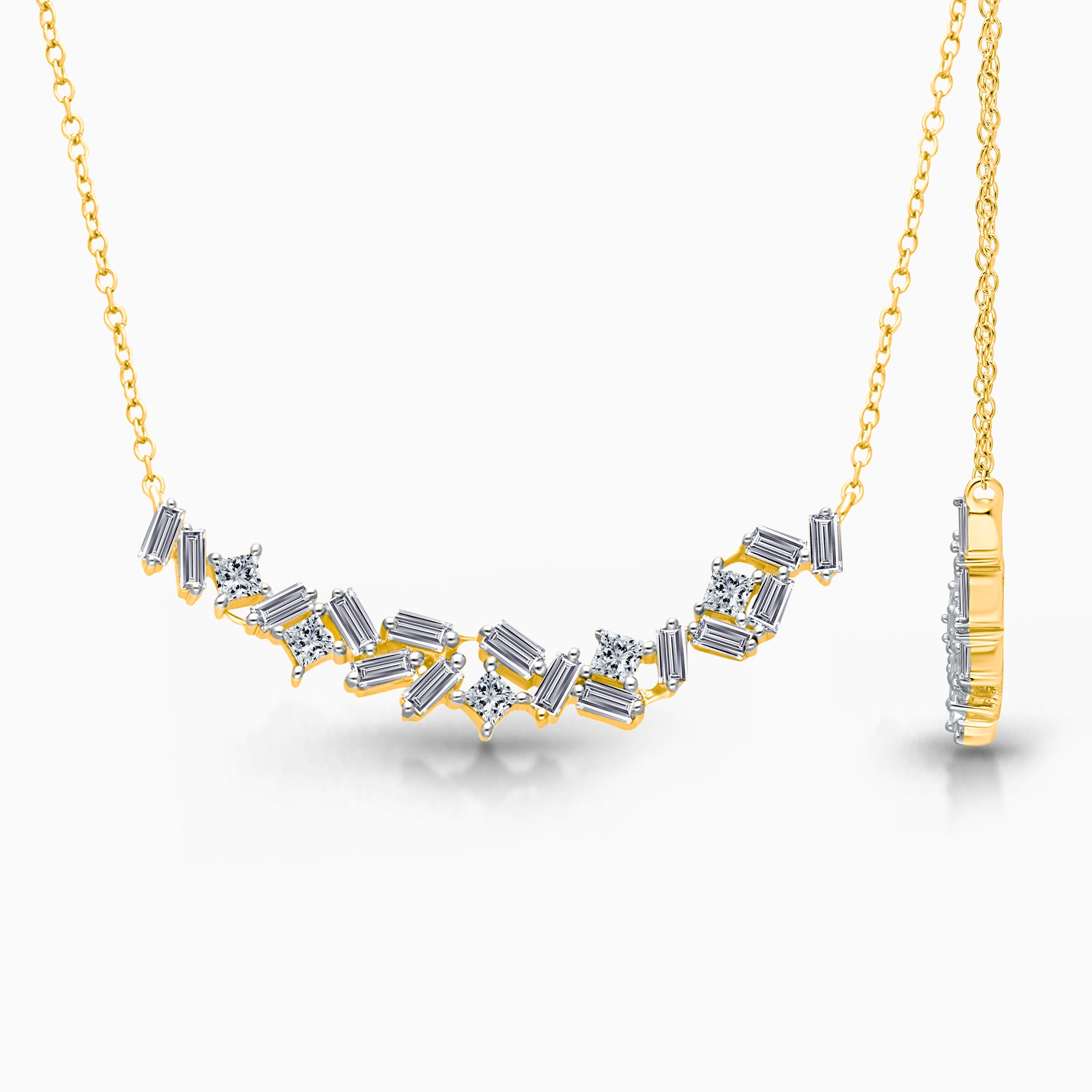 Cluster Legendary Diamond Necklace