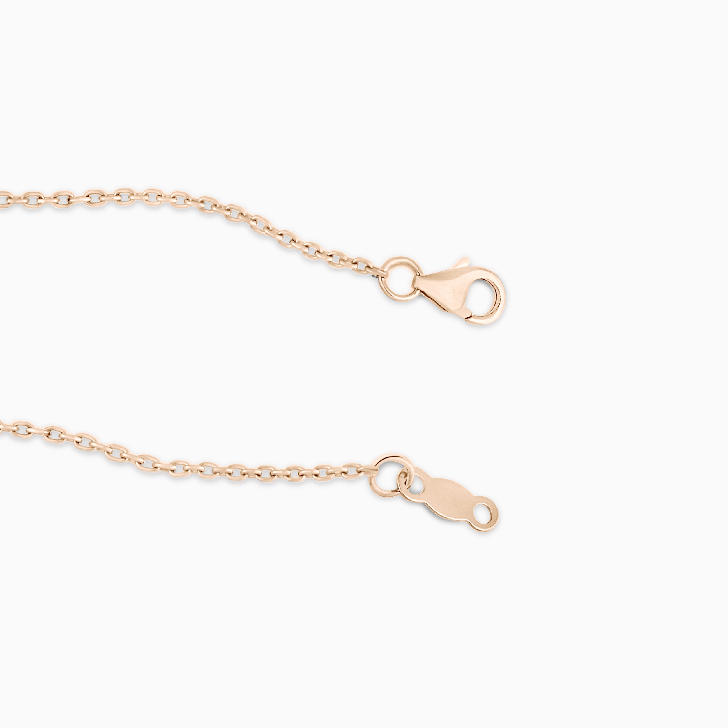 Rose Gold Coco Diamond Twist Necklace