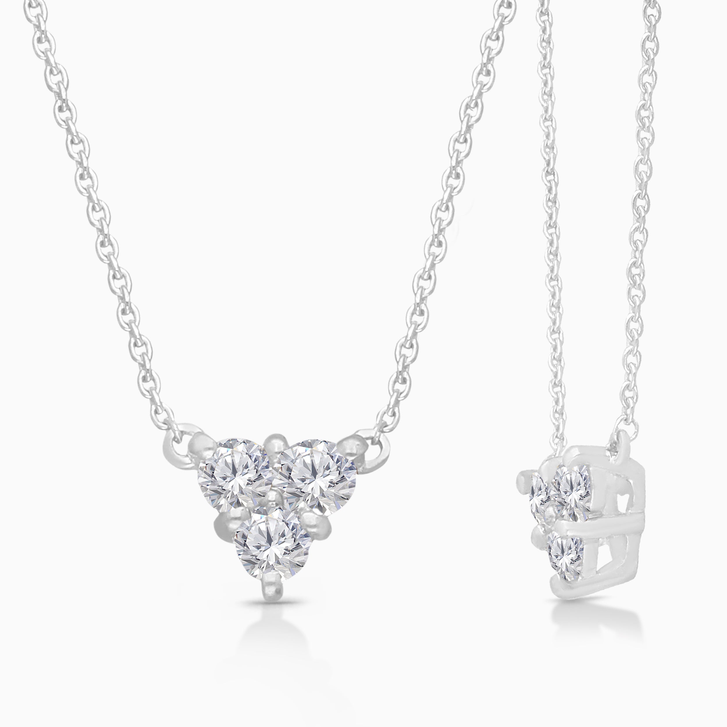 Diamond Trio Necklace