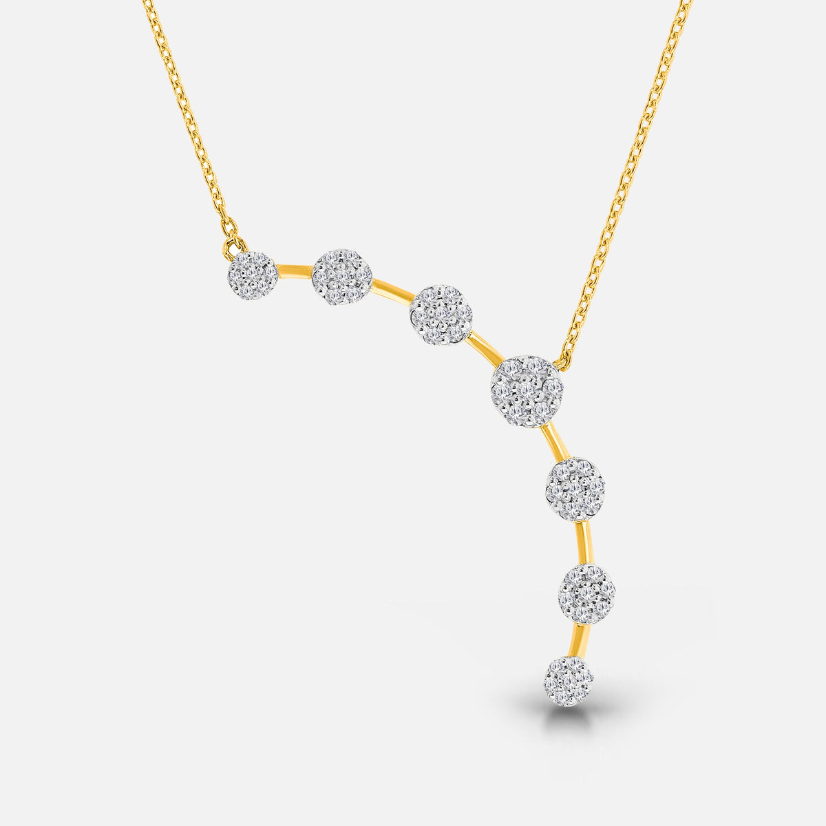 Constellation Diamond Pendant White Diamond
