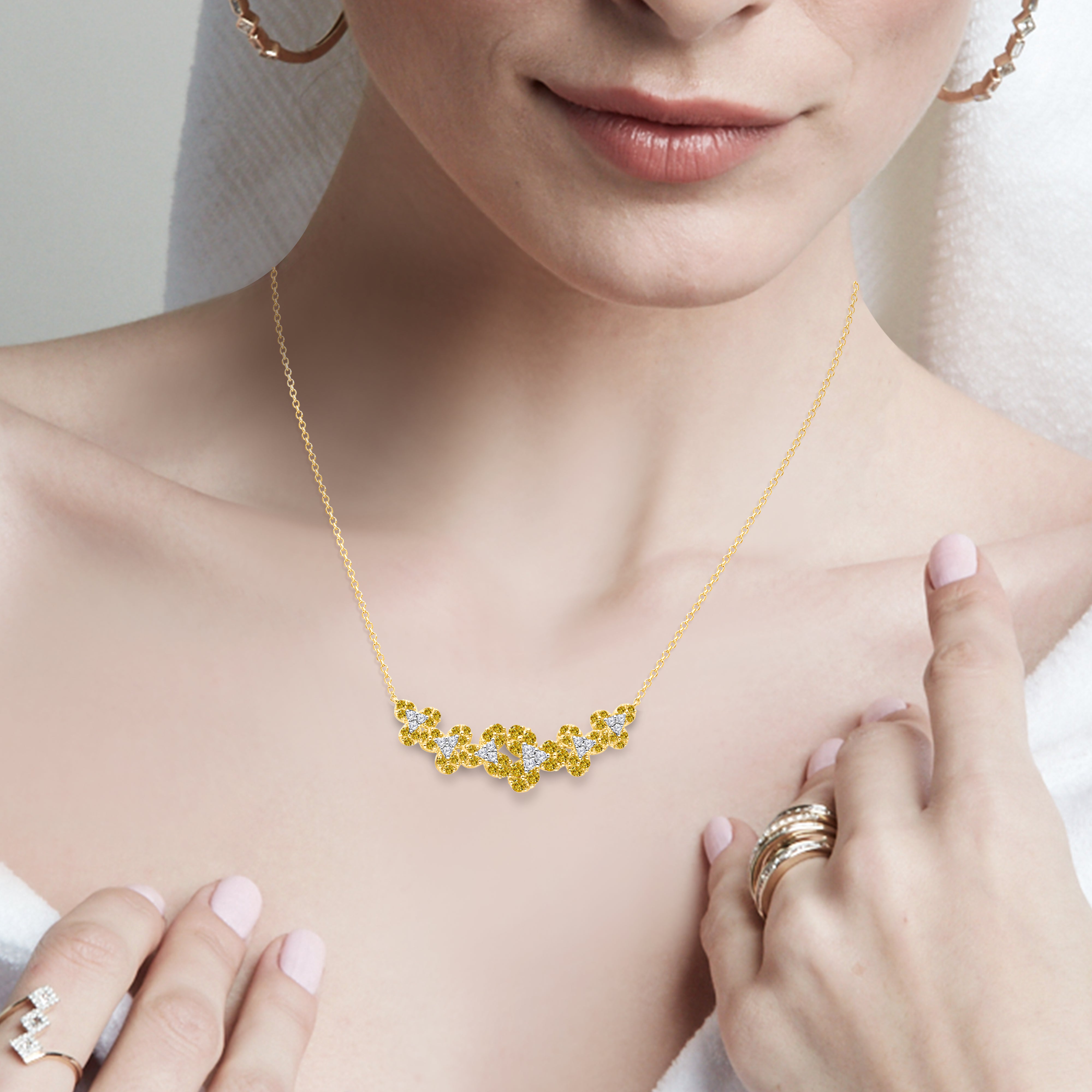 Marigold Flower Necklace