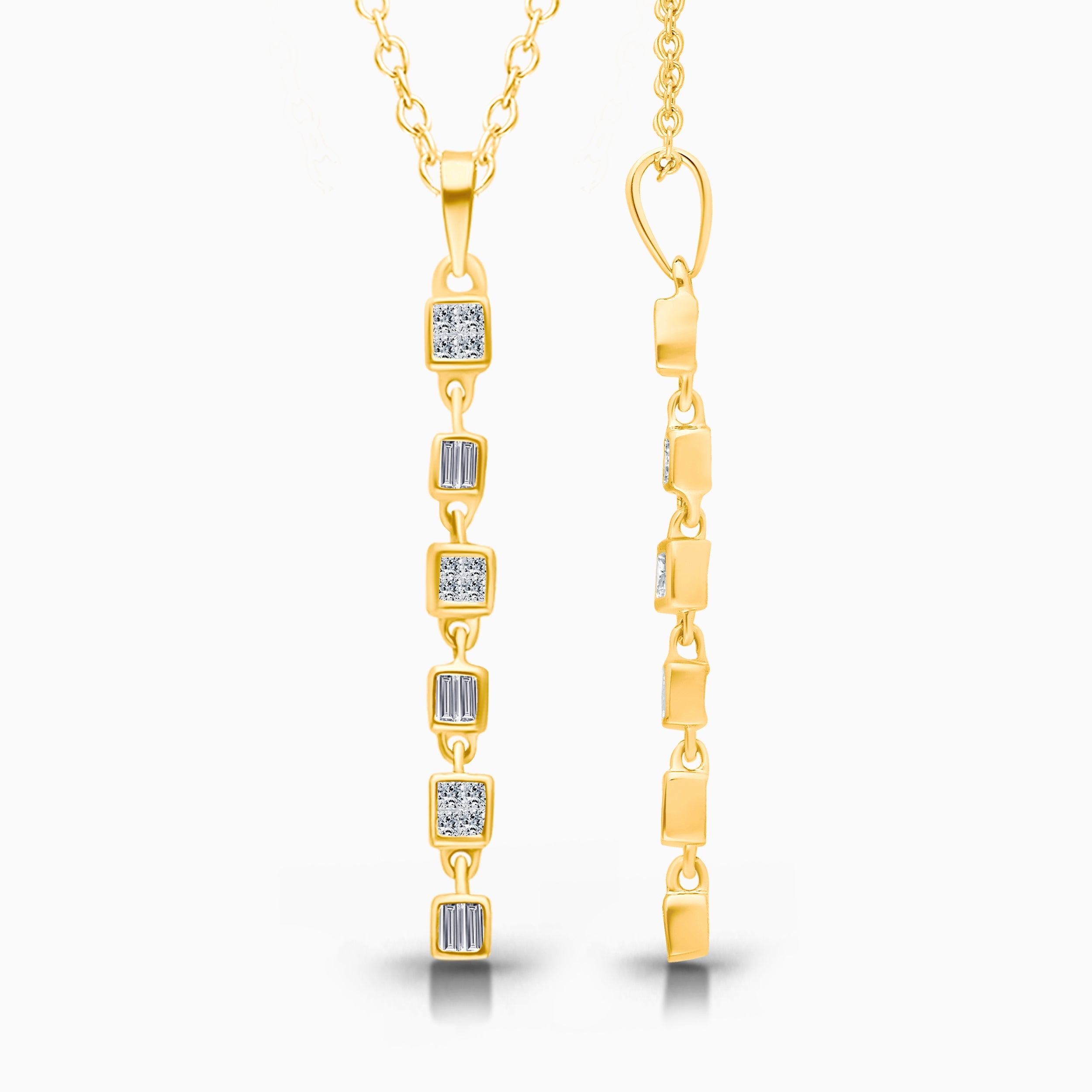 Yellow Gold Diamond Legendary Pendant