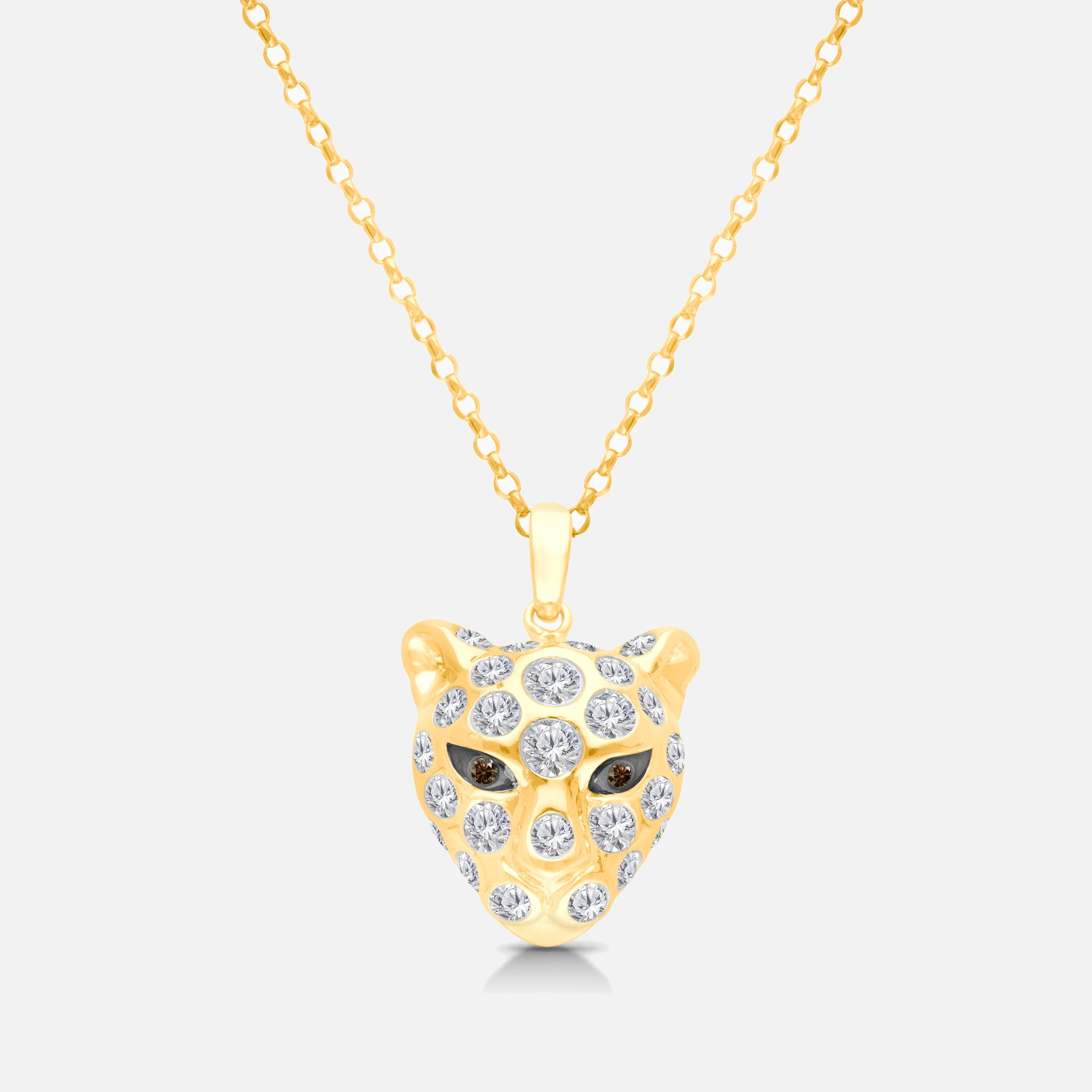 Bubble Diamond Leopard Necklace Legacy Of The Wild