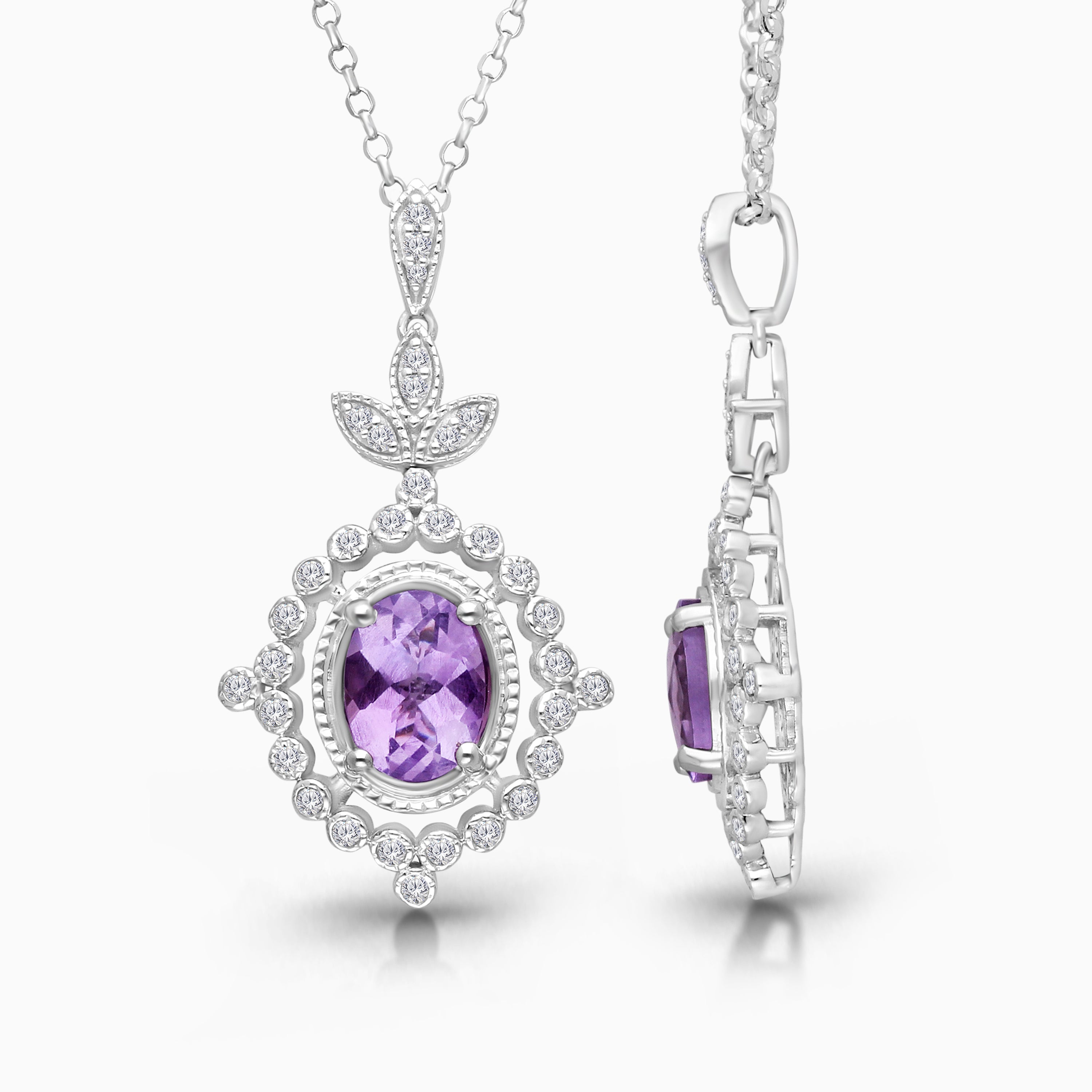Queen Victoria Amethyst Necklace