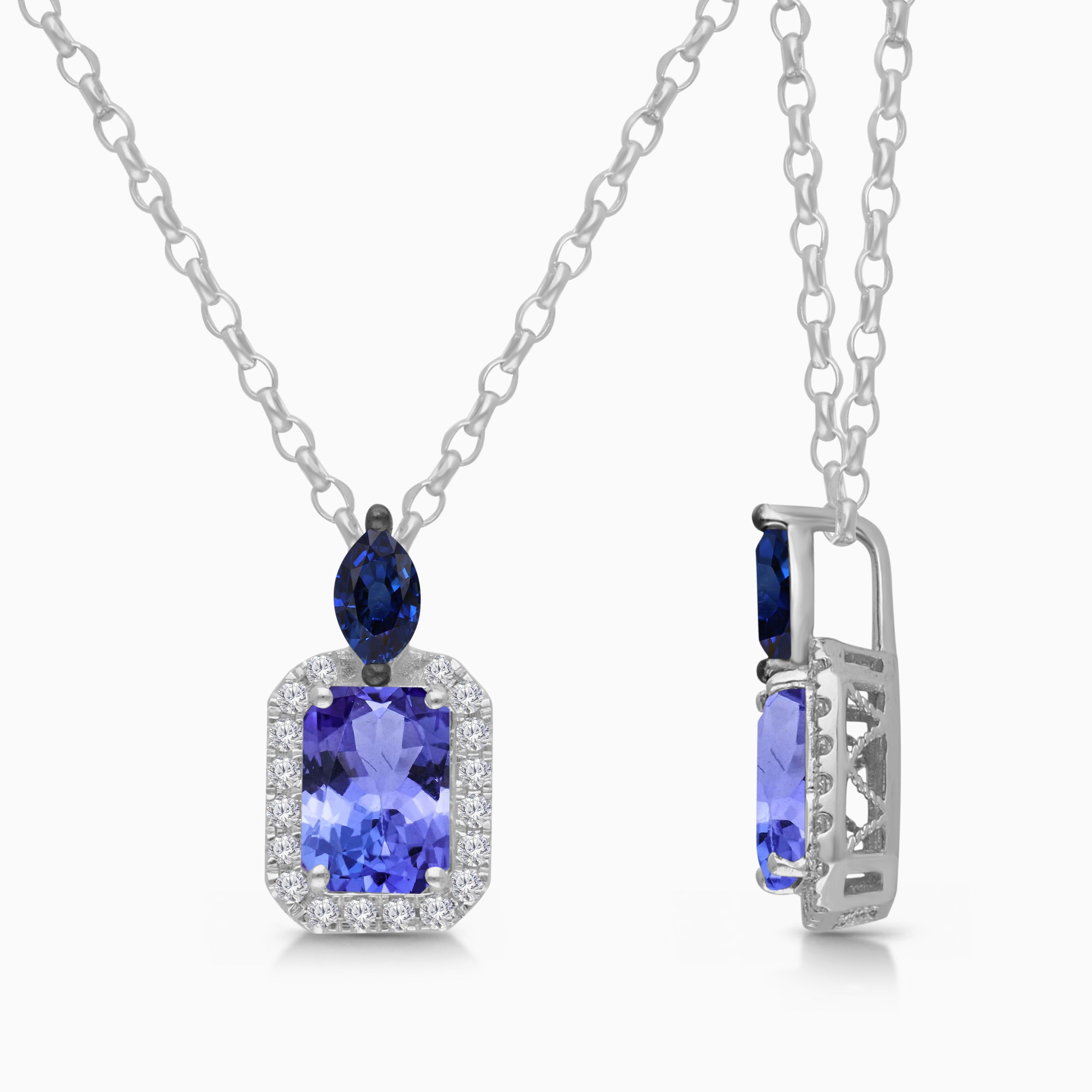 Buddy Blue Diamond Pendant