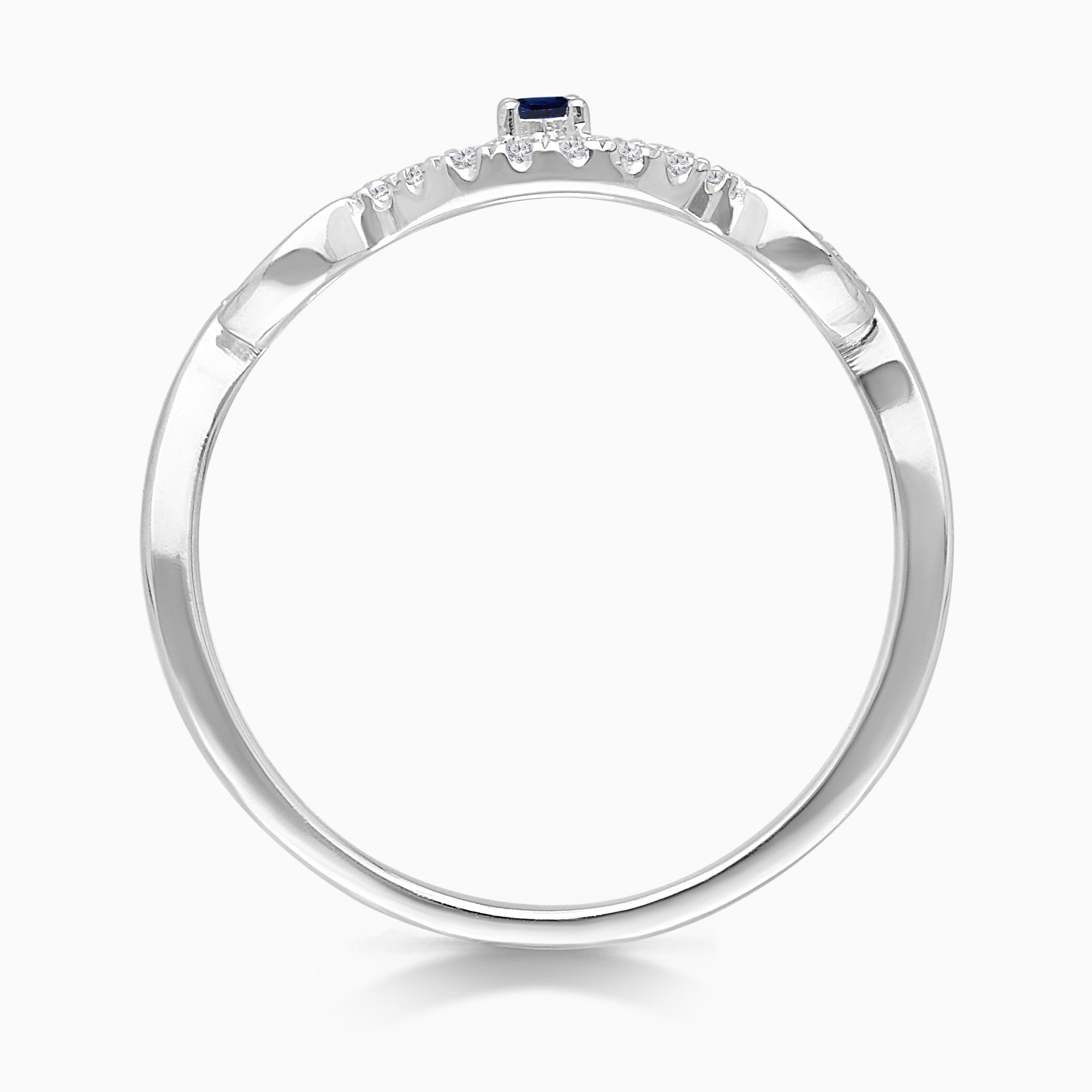 Pave Evil Eye Ring
