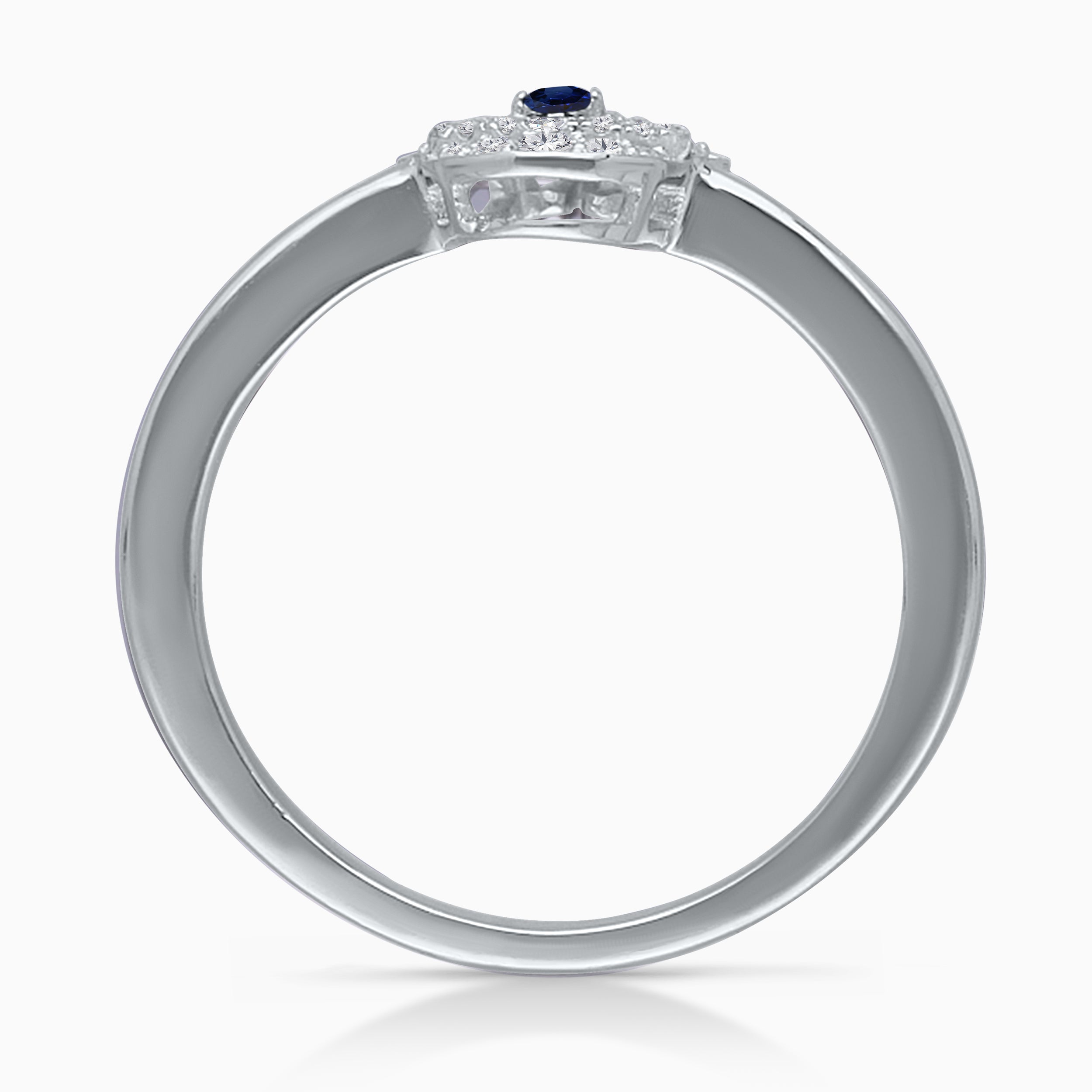 Pave Diamond Hamsa ring